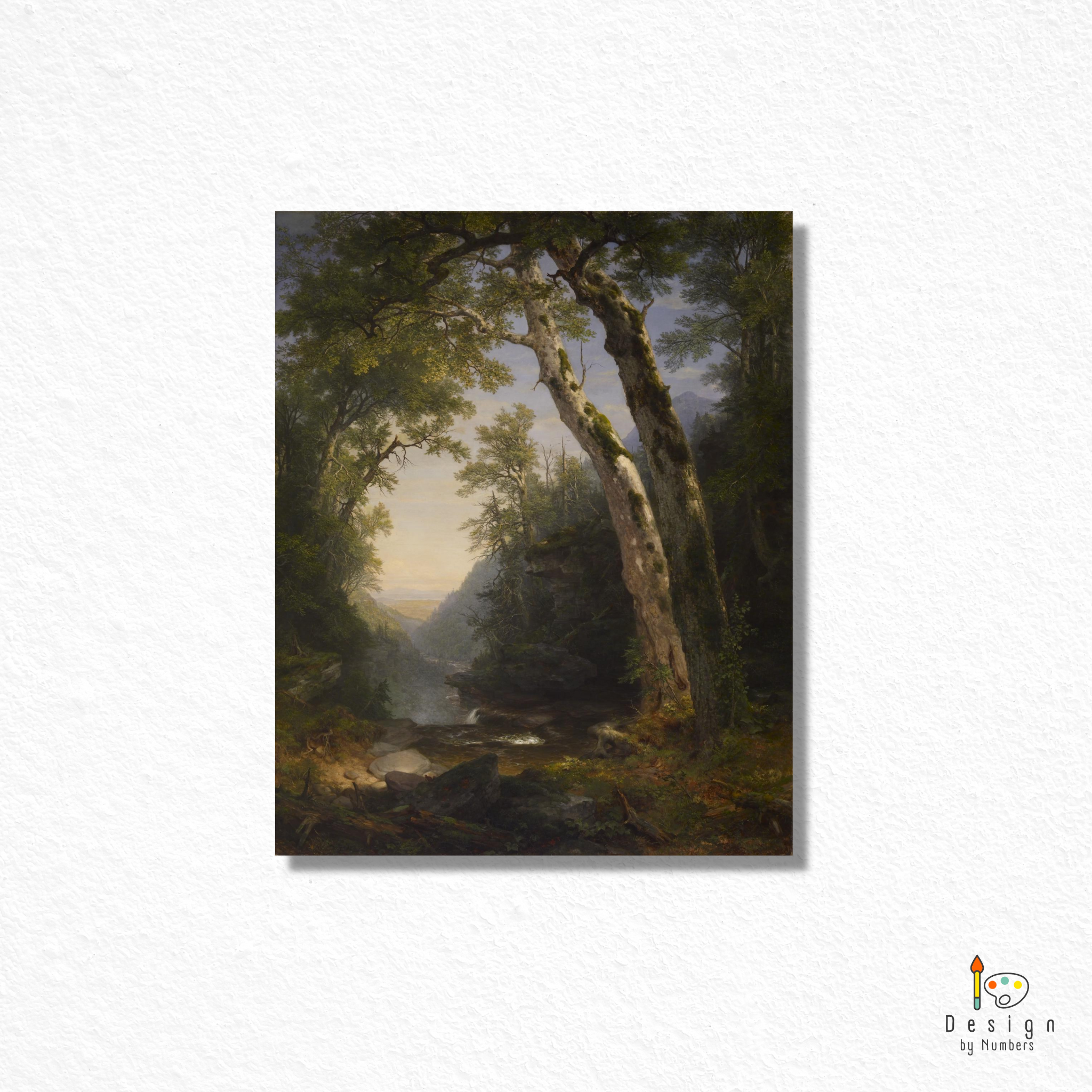 The Catskills - Asher Durand - Paint by Numbers