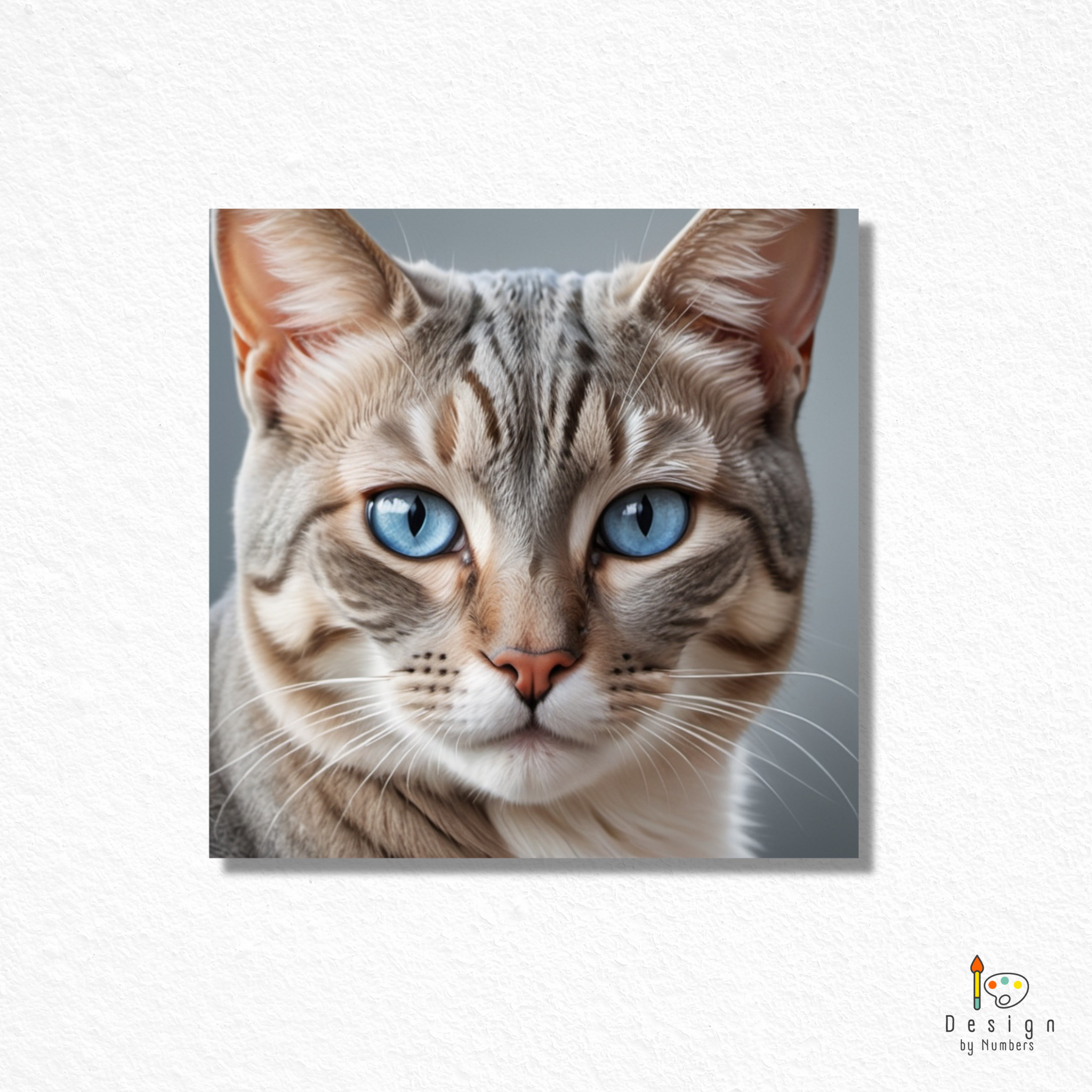 Feline Gaze- Paint By Numbers