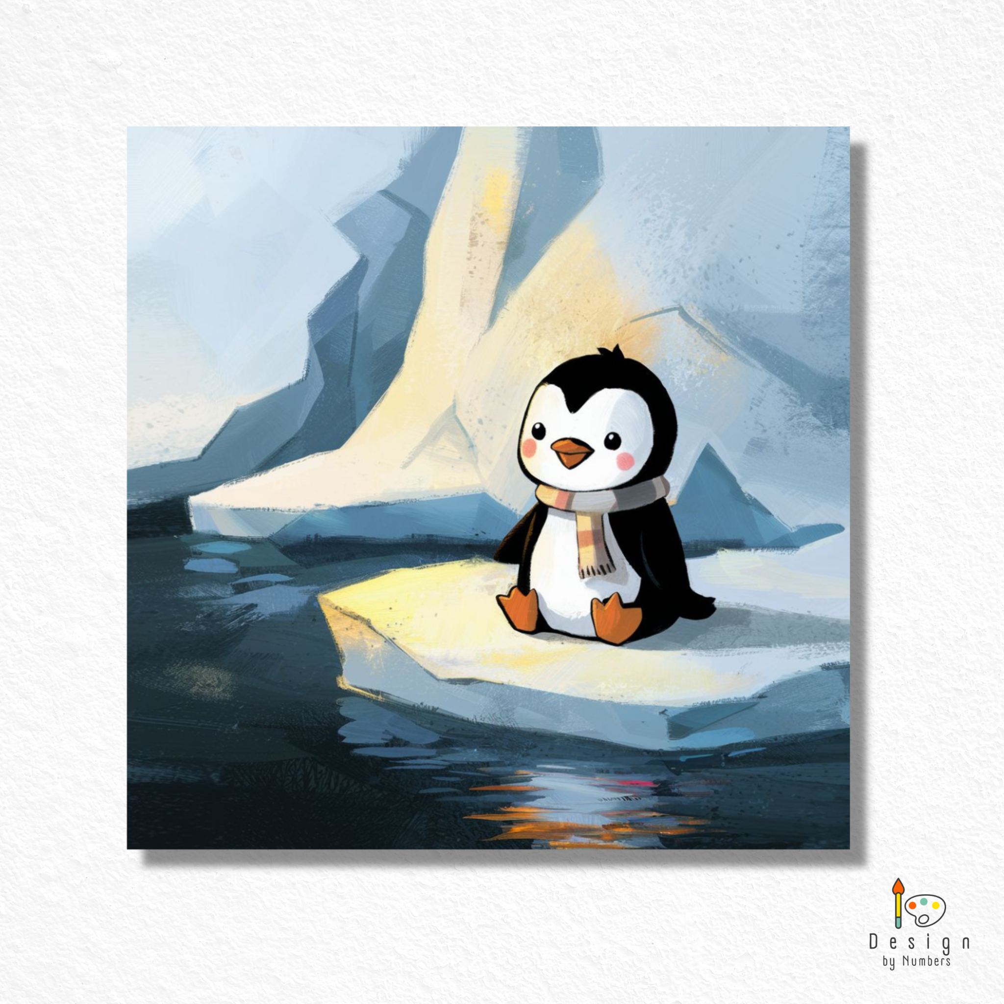 Baby Penguin- Paint by Numbers