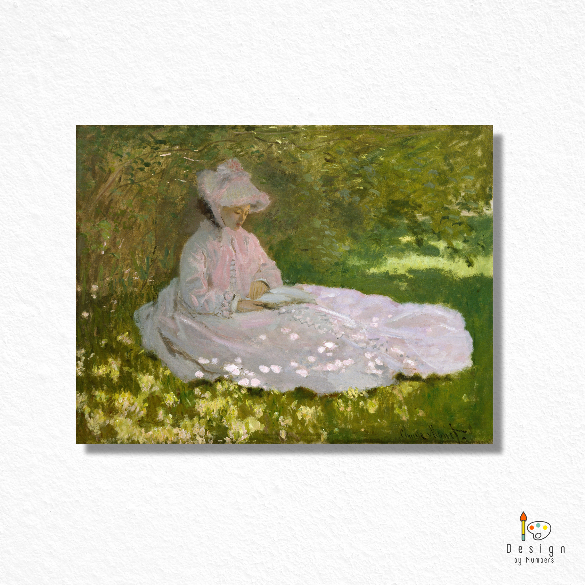 Springtime - Claude Monet - Paint by Numbers