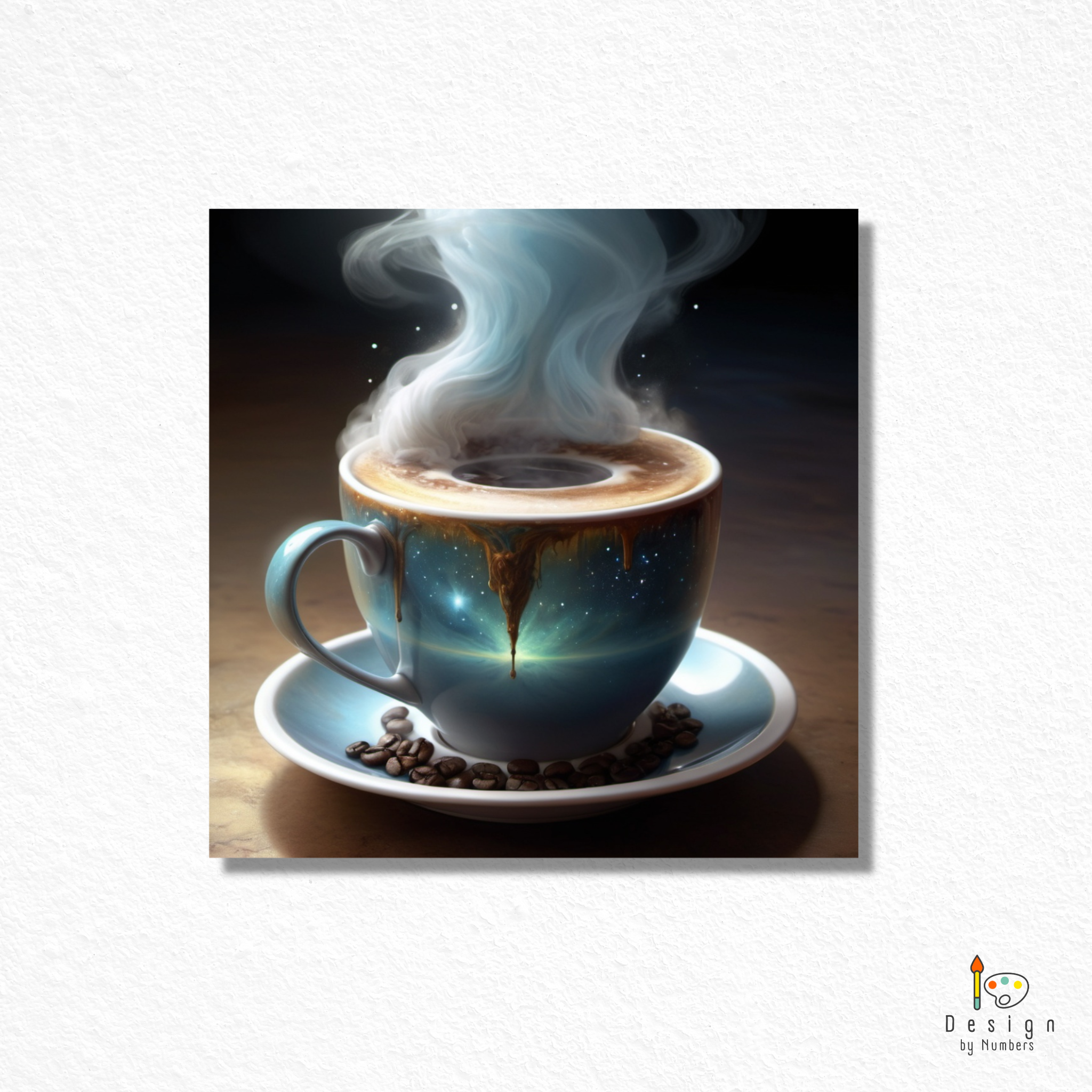 Celestial Coffee- Paint By Numbers