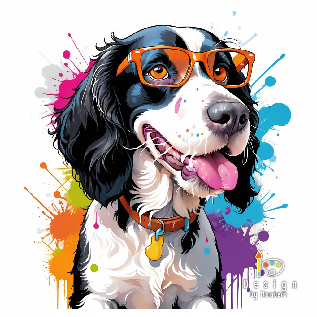 Colorful Scholar- Paint By Numbers