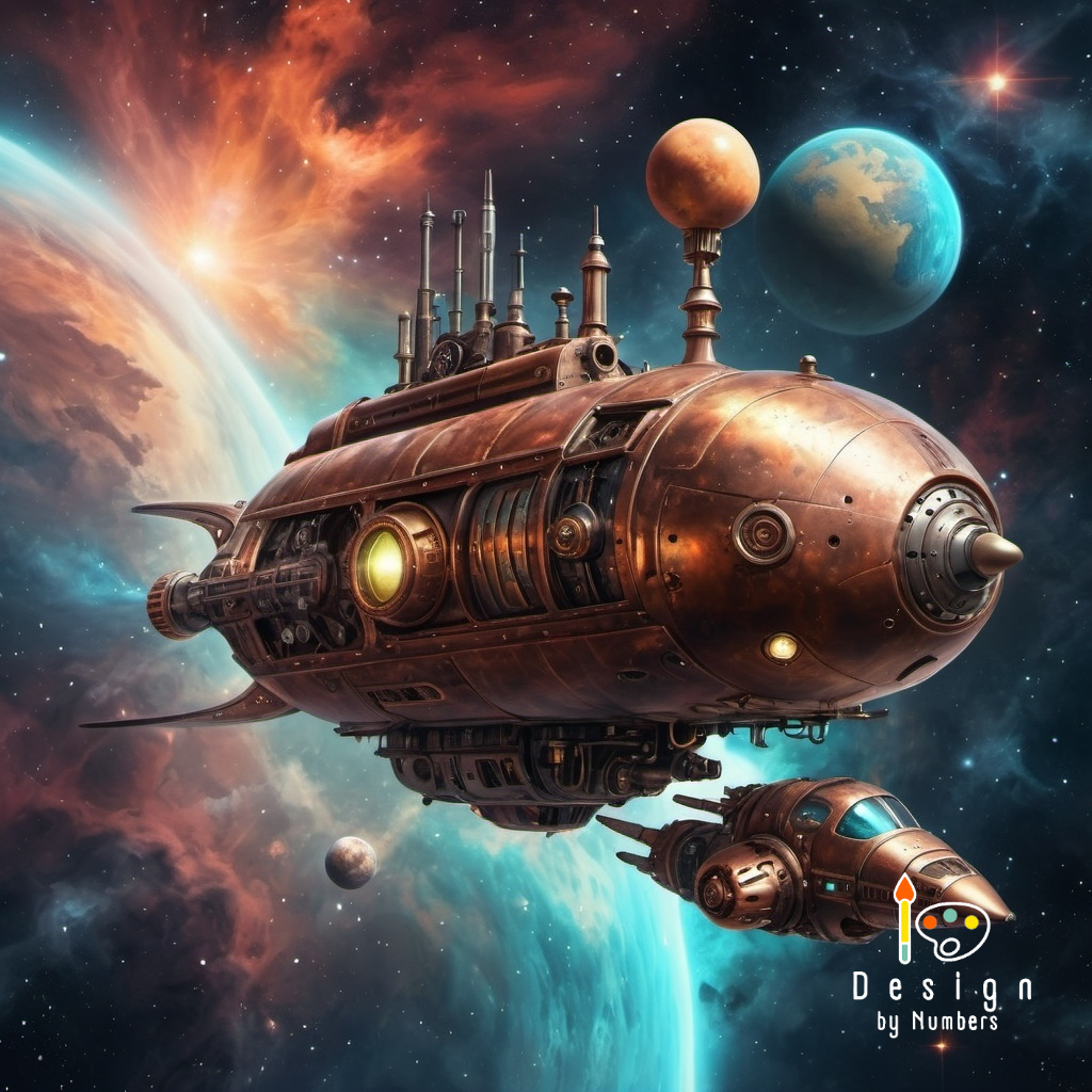 Cosmic Adventure- Paint By Numbers