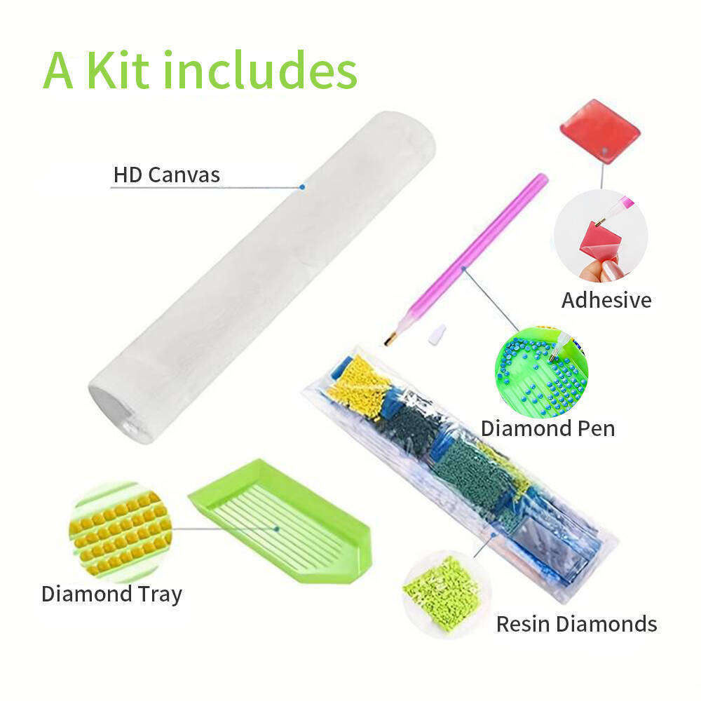 Two Dancers on Stage - Edgar Degas - Diamond Painting