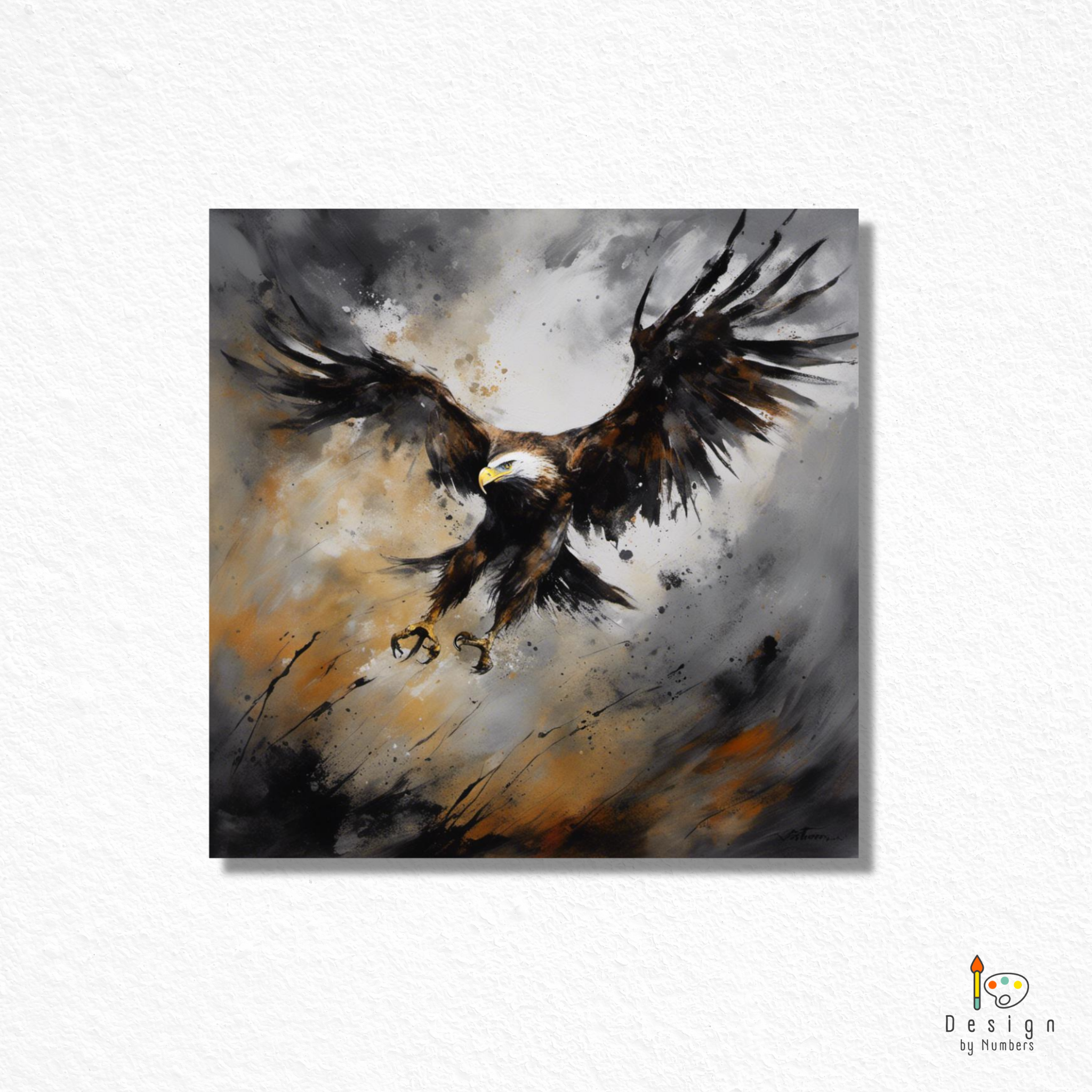 Portrait of an Eagle- Paint By Numbers