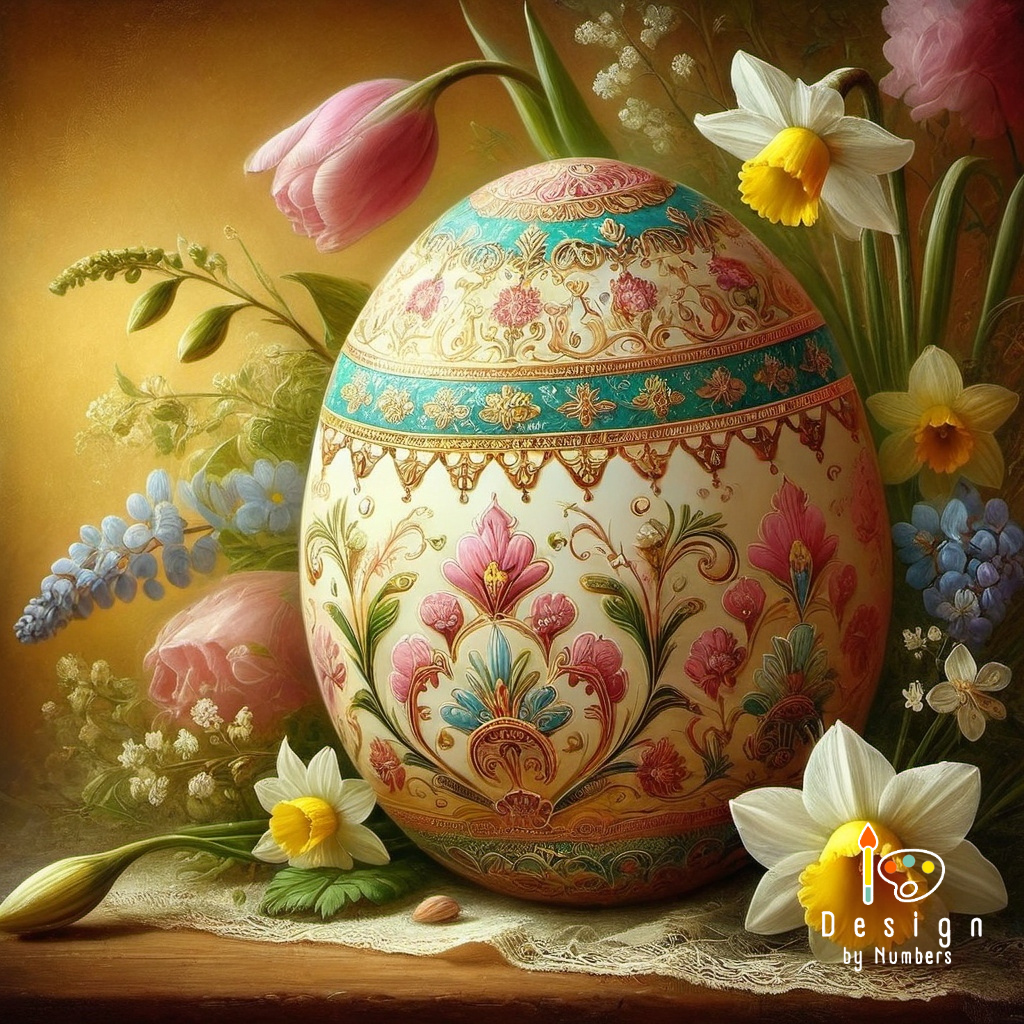 Fabergé Easter- Paint By Numbers