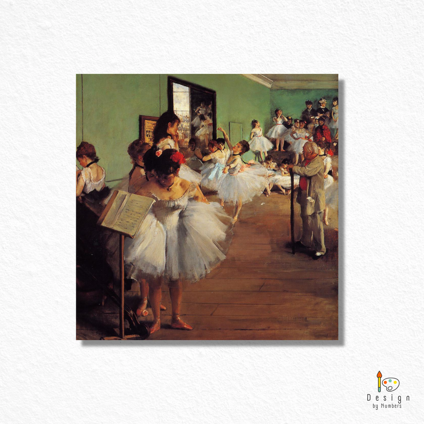 The Dance Class - Edgar Degas - Paint by Numbers