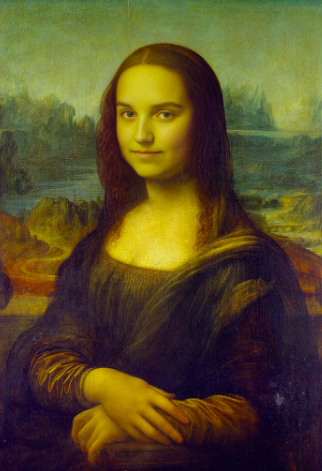 Masterpiece Me- Custom Mona Lisa Canvas Print