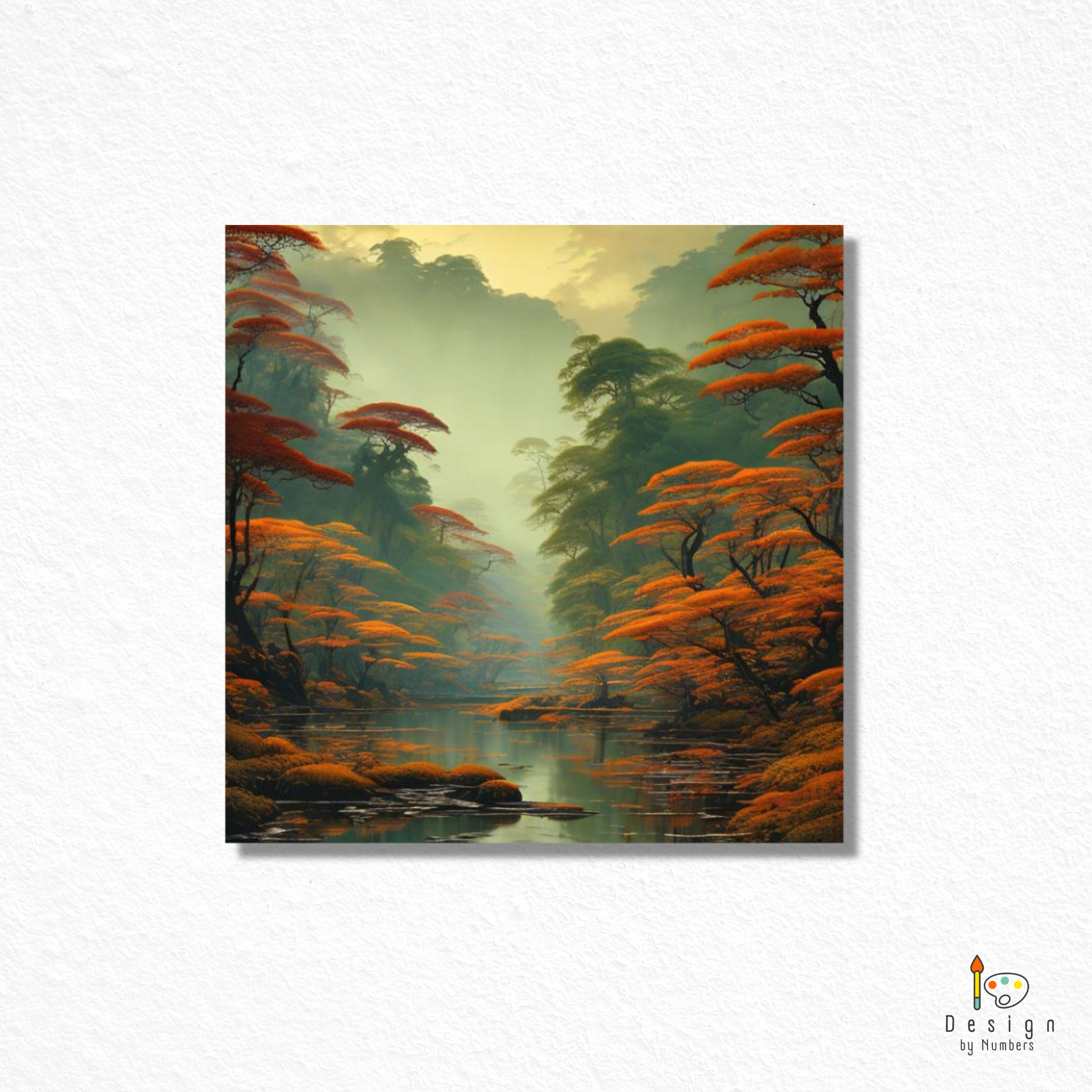 Forest Meditation- Paint By Numbers