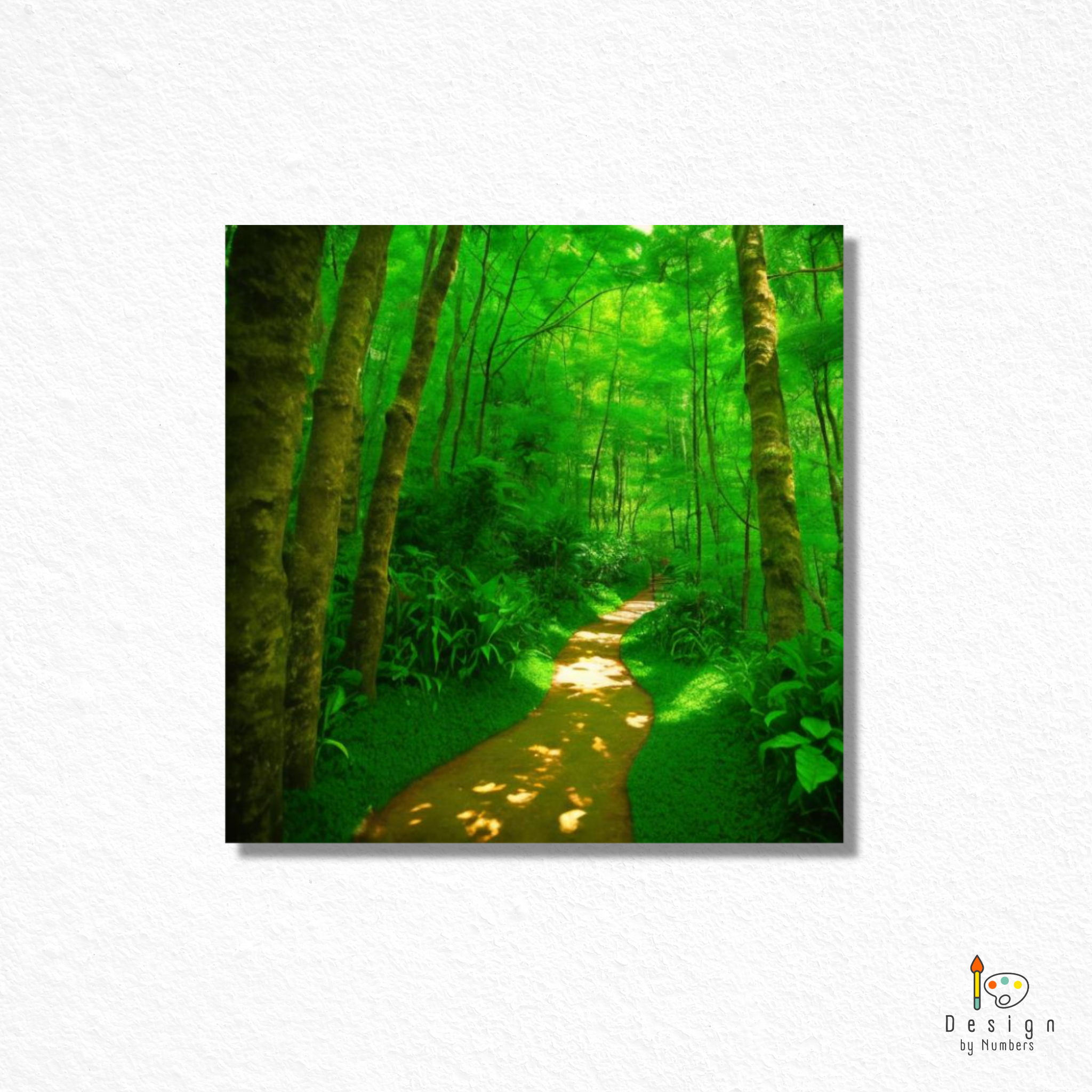 Verdant Trail- Paint By Numbers