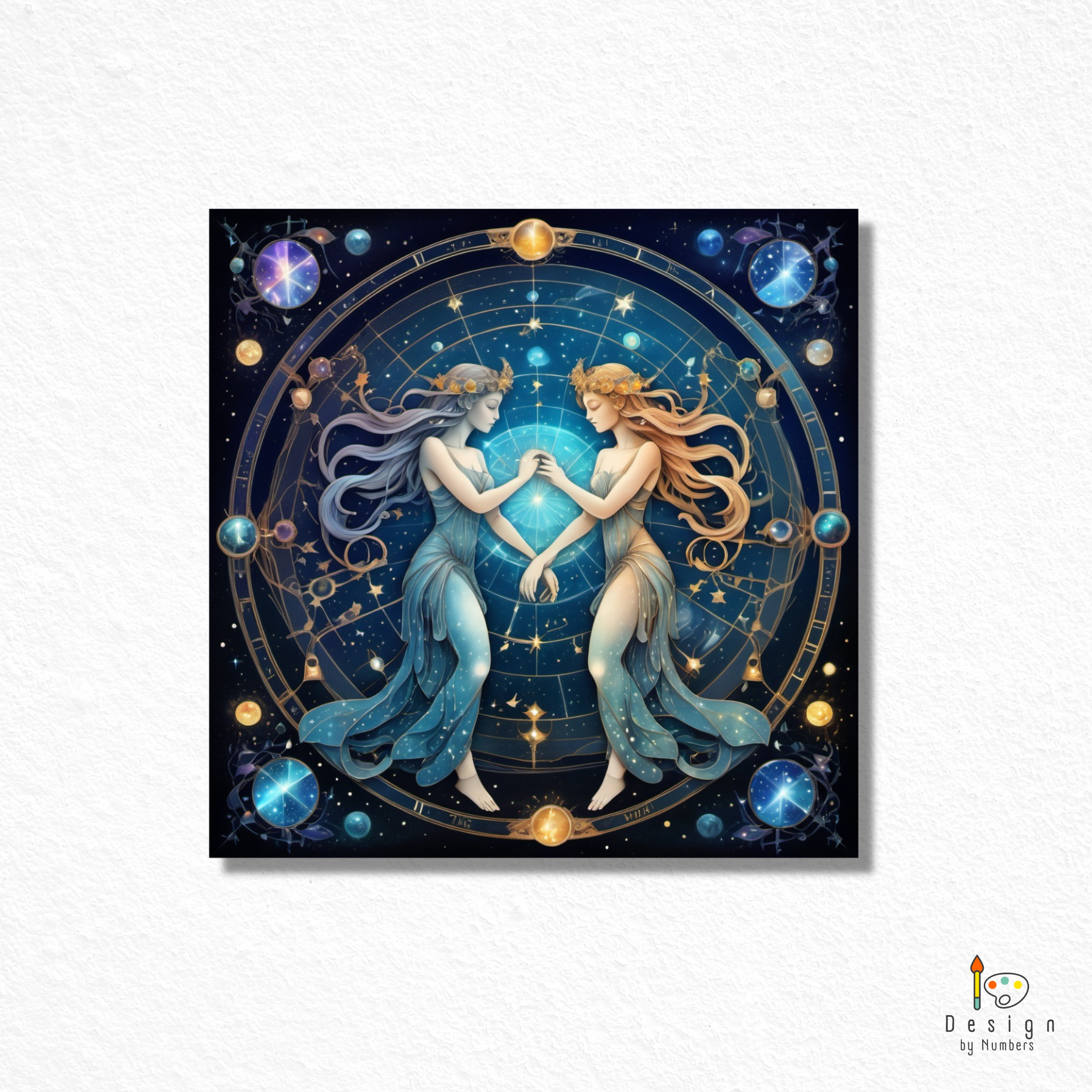 Twins of Gemini- Paint By Numbers