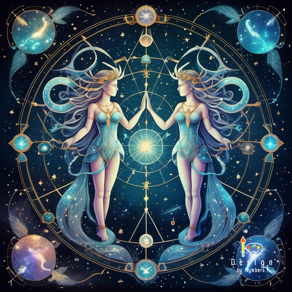 Gemini- Paint By Numbers