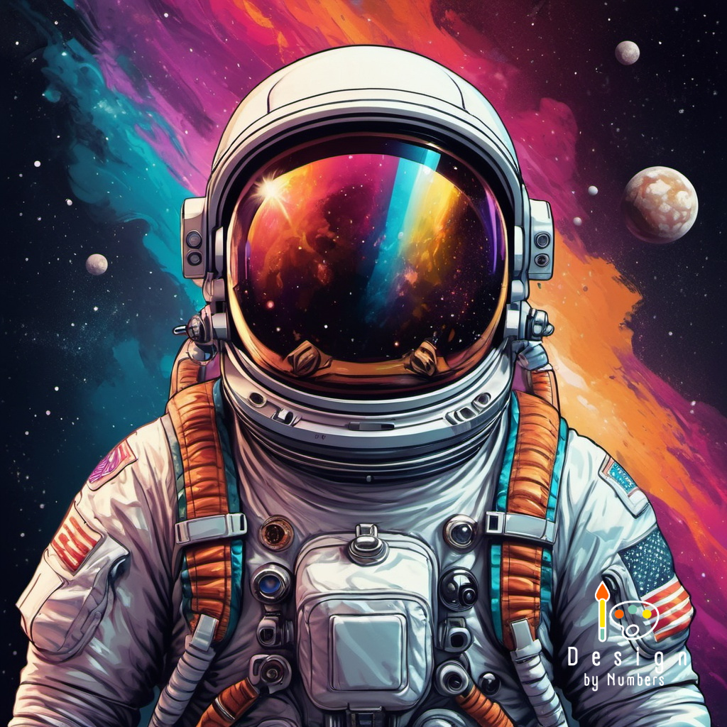 Have Spacesuit- Will Travel- Paint By Numbers