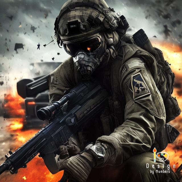 Hellfire- Paint By Numbers