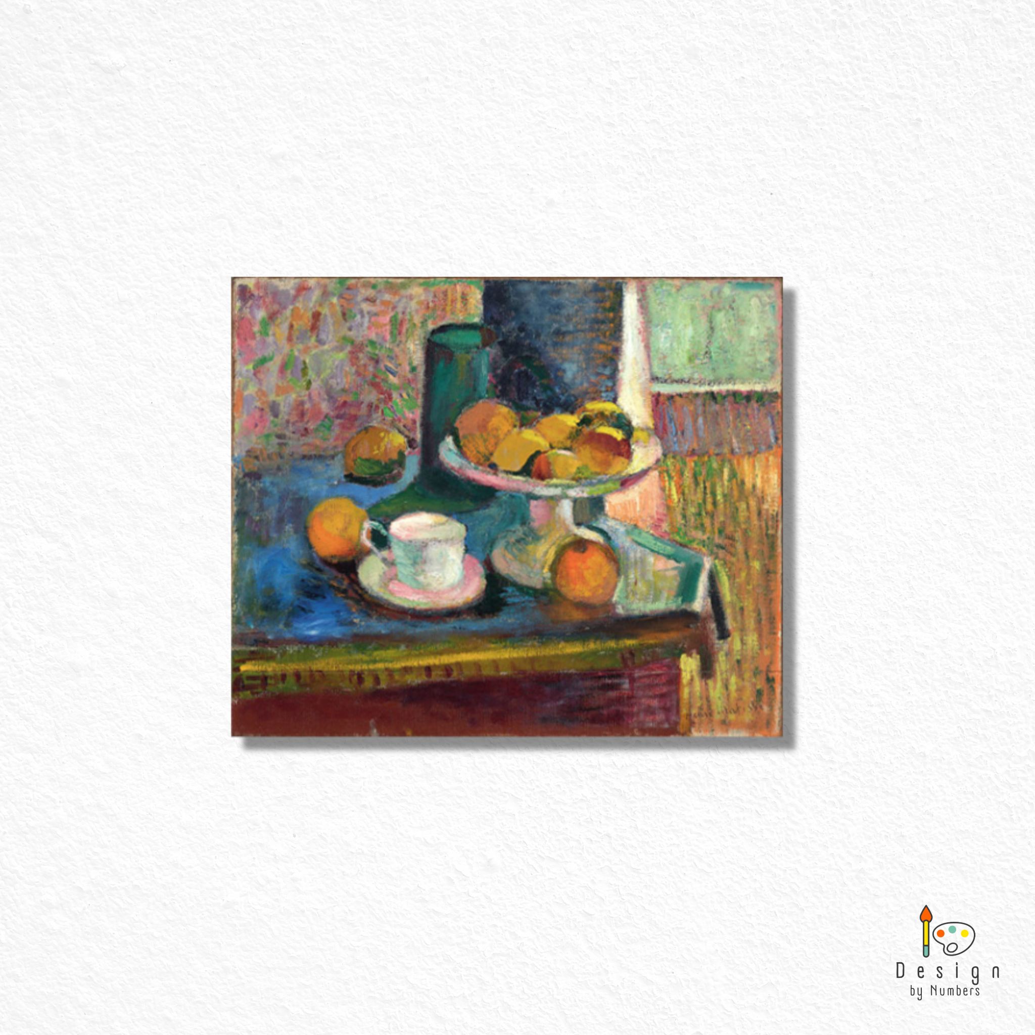 Still Life with Compote, Apples and Oranges - Henri Matisse - Paint by Numbers