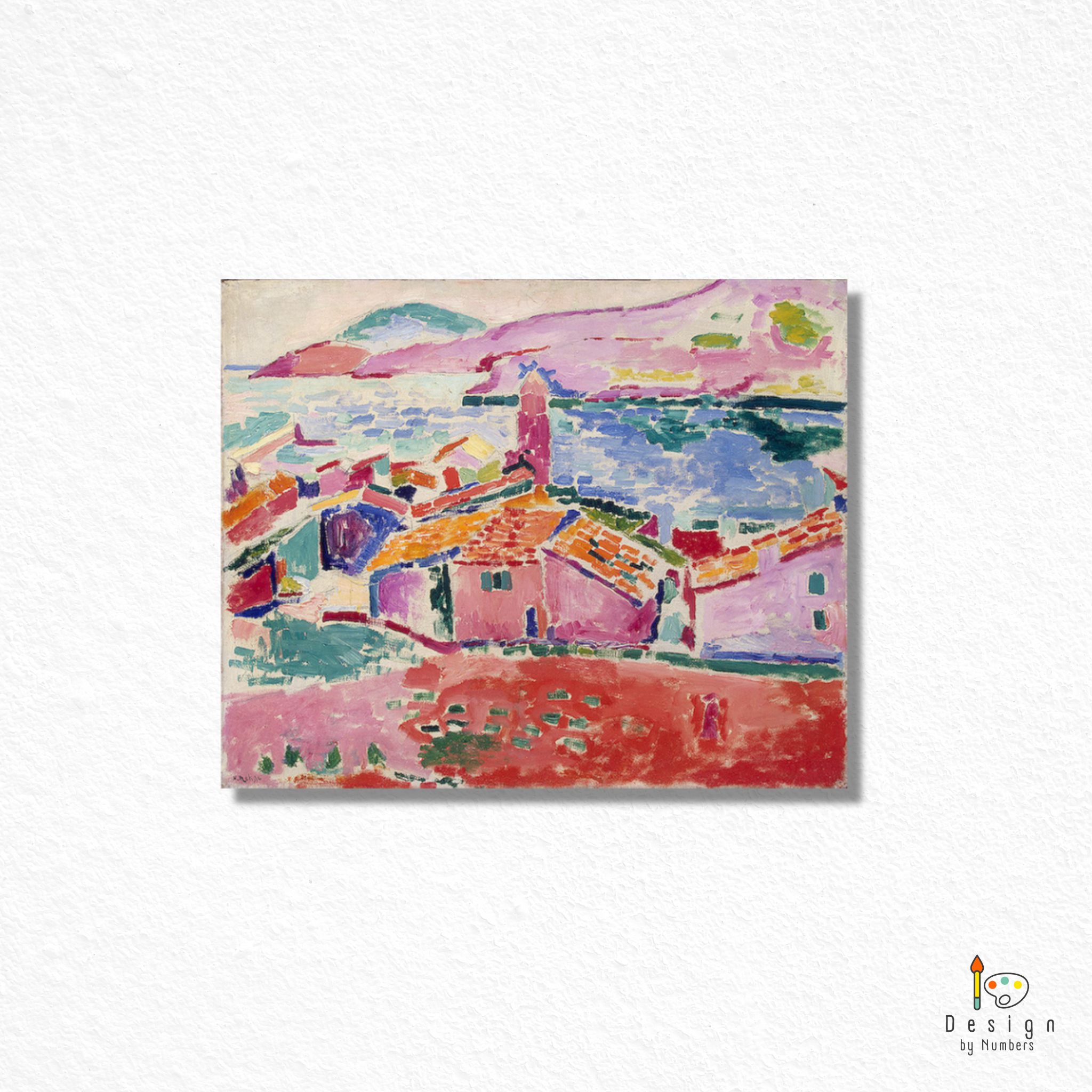 View of Collioure - Henri Matisse - Paint by Numbers
