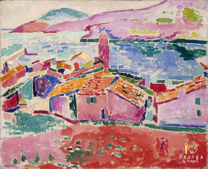 View of Collioure - Henri Matisse - Paint by Numbers