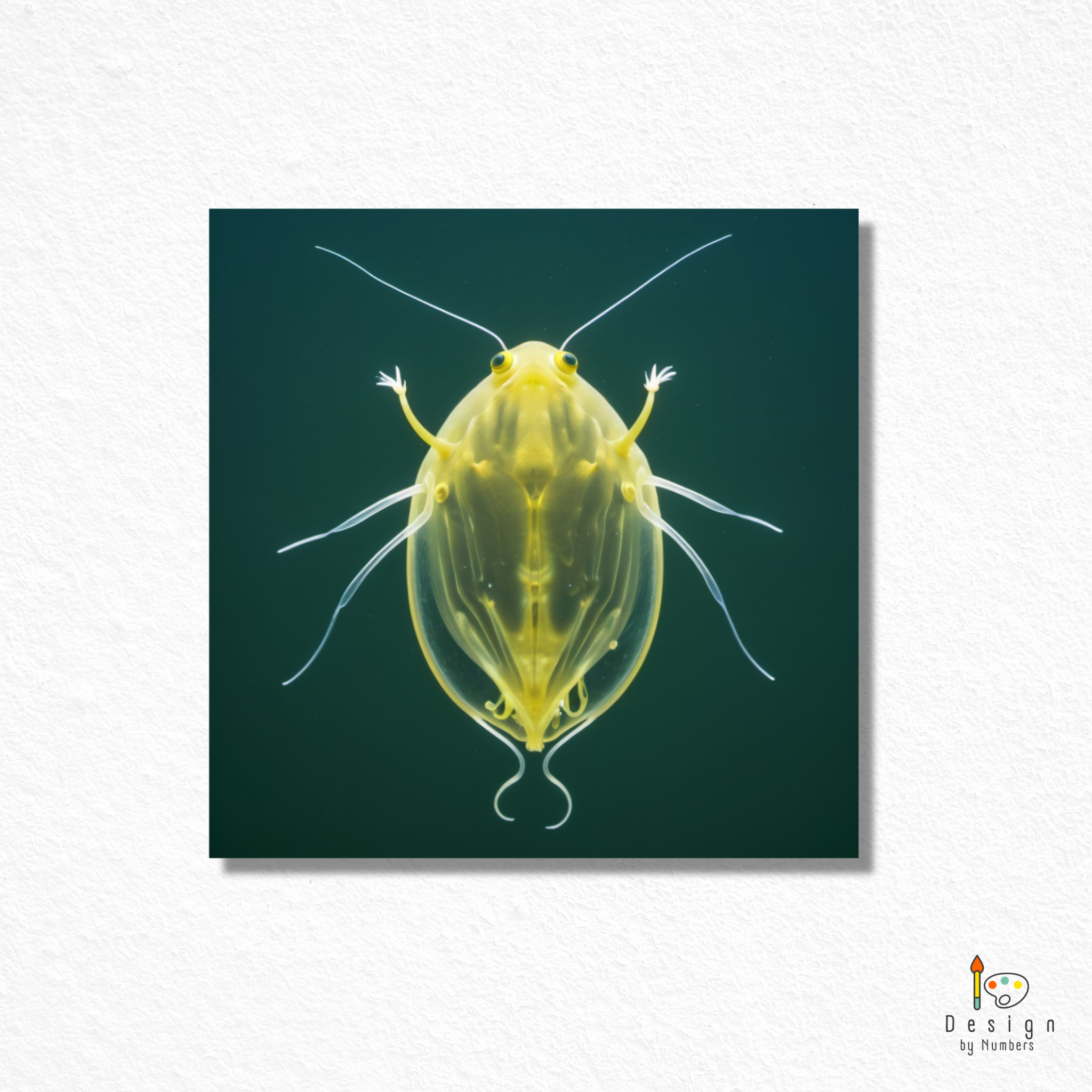 The Water Flea- Paint By Numbers