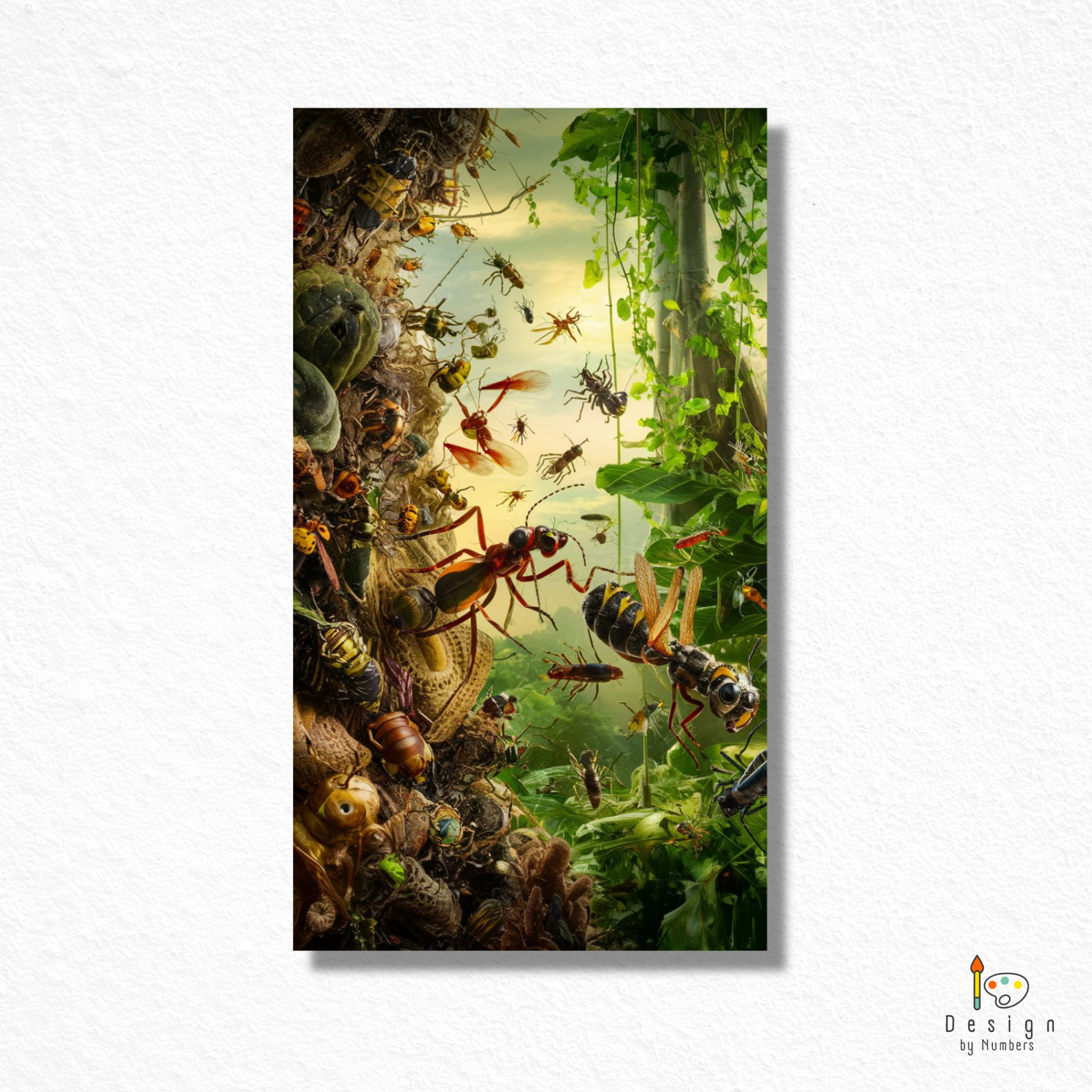 Tiny Titans of the Trees- Paint by Numbers