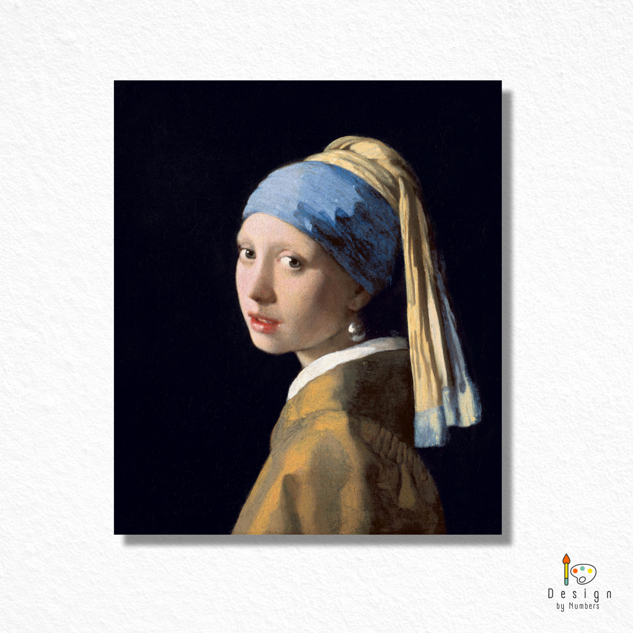 Girl with a Pearl Earring - Johannes Vermeer - Paint by Numbers
