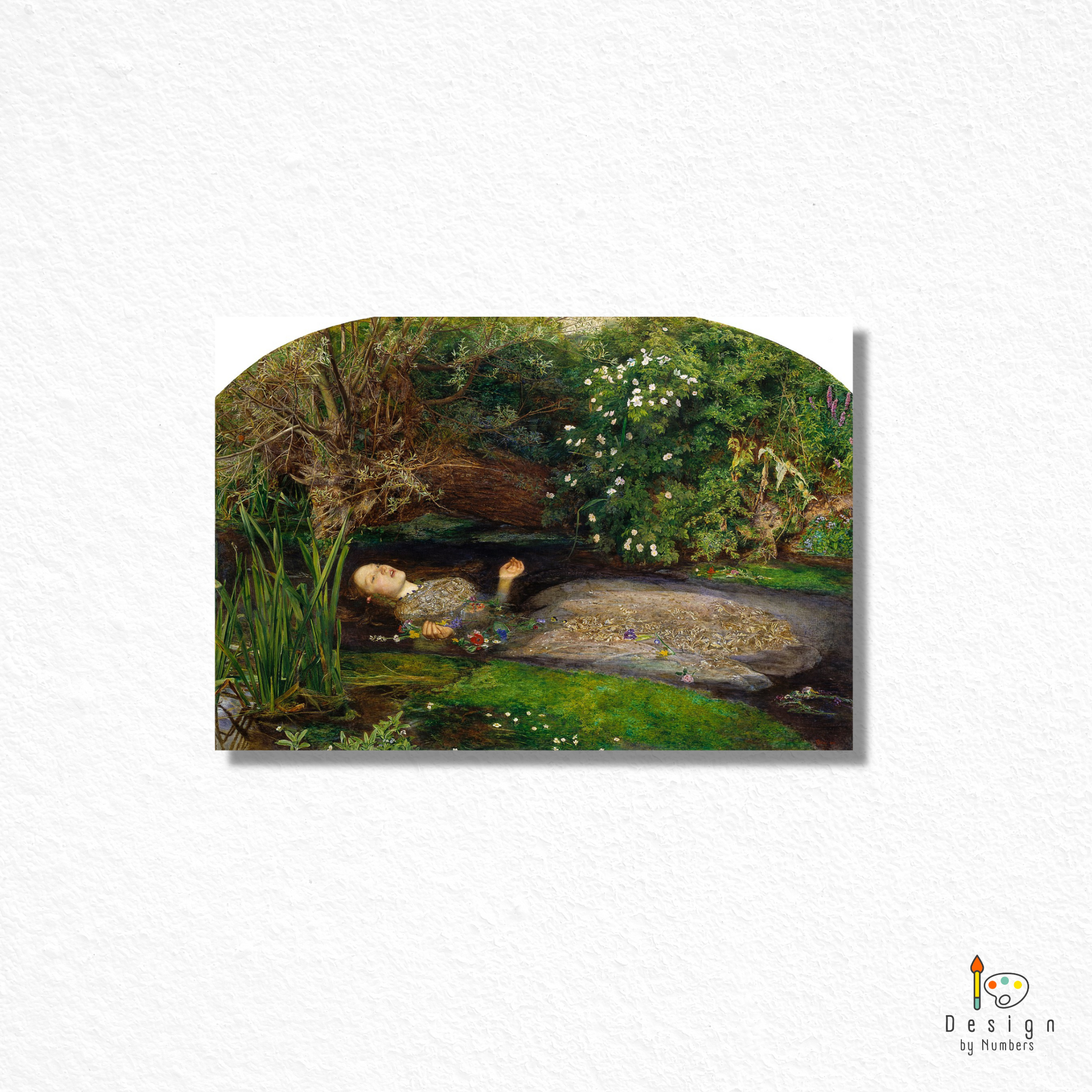 Ophelia- John Everett Millais- Paint by Numbers