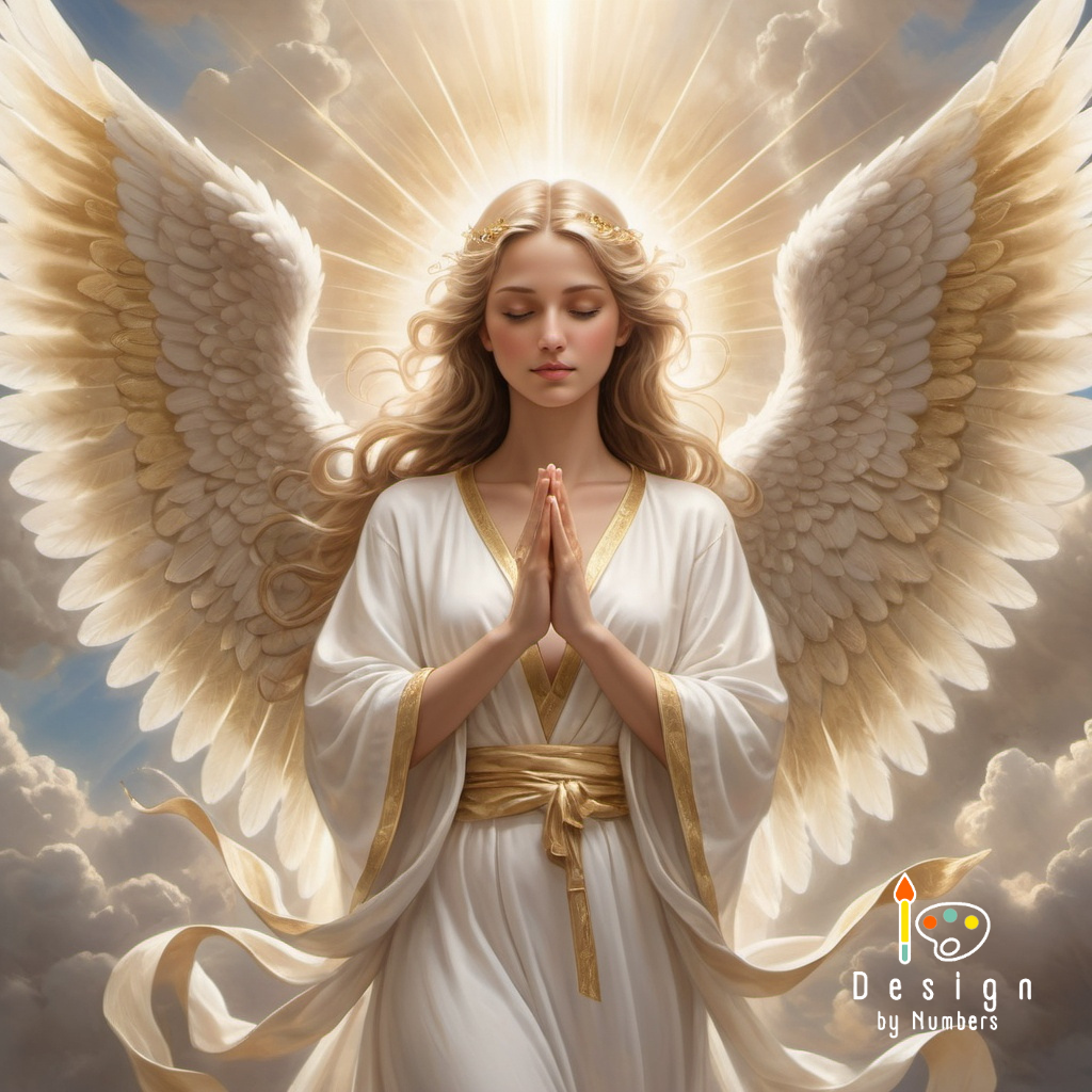 Lady of Light- Paint By Numbers