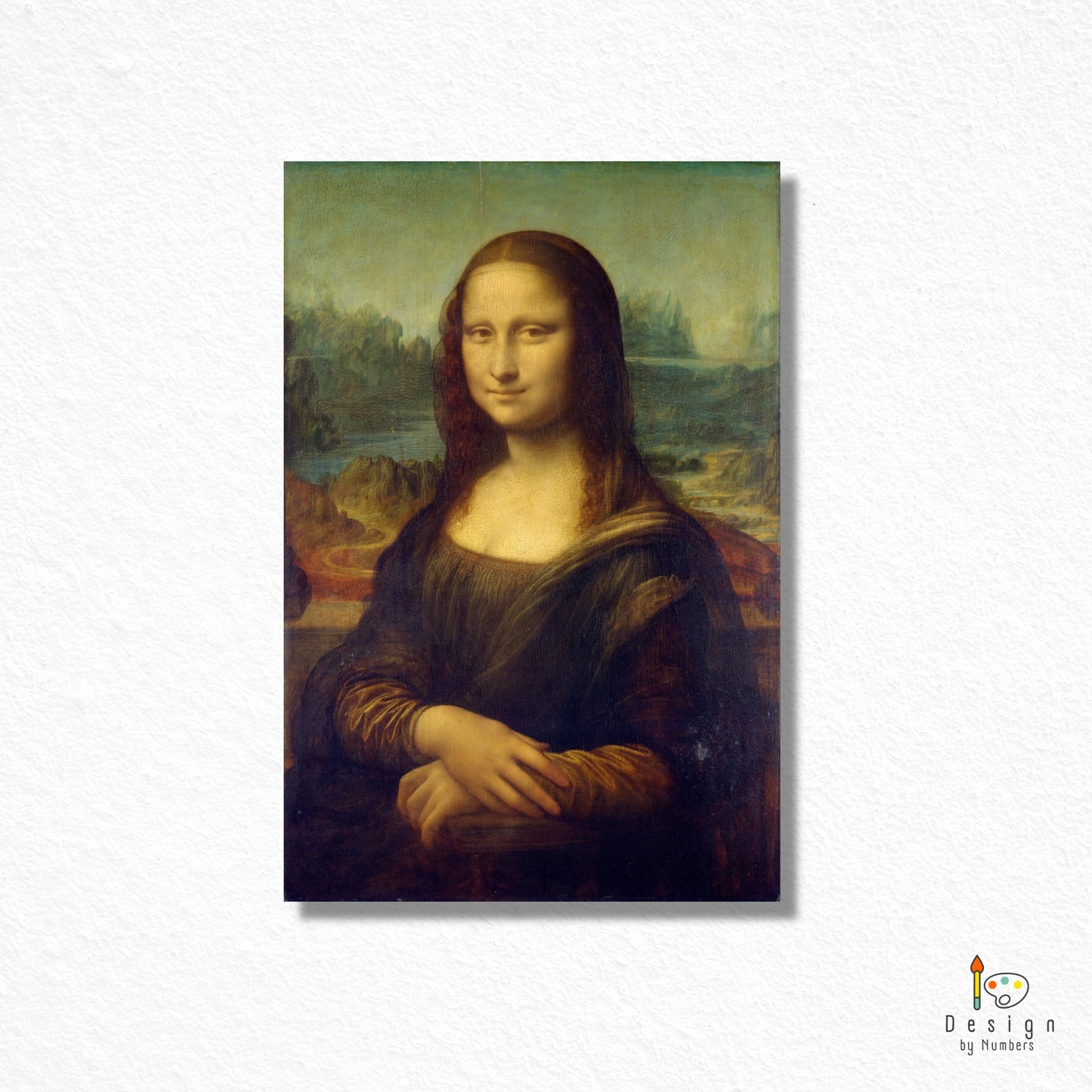 Mona Lisa- Leonardo da Vinci- Paint by Numbers