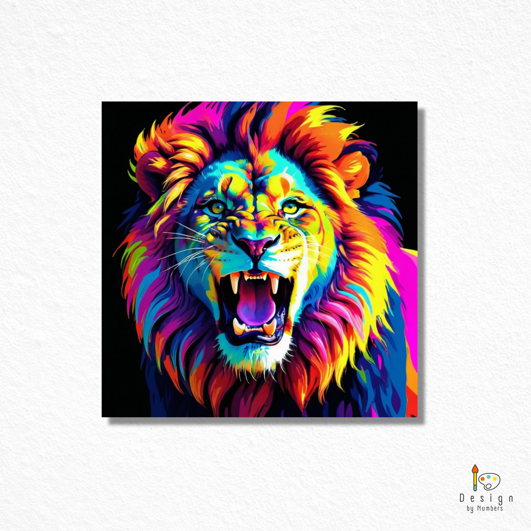 The Neon Predator- Paint By Numbers