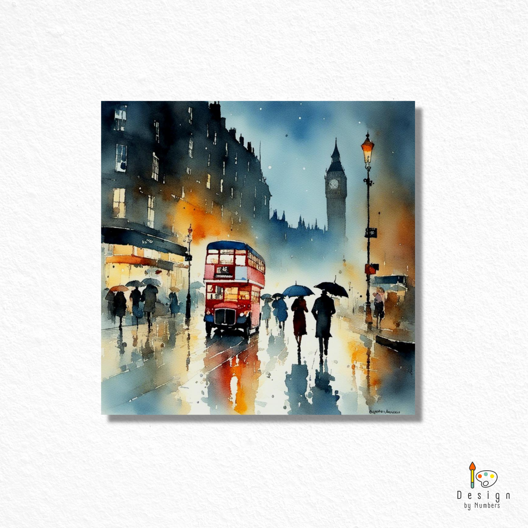 A Dream of London- Paint By Numbers