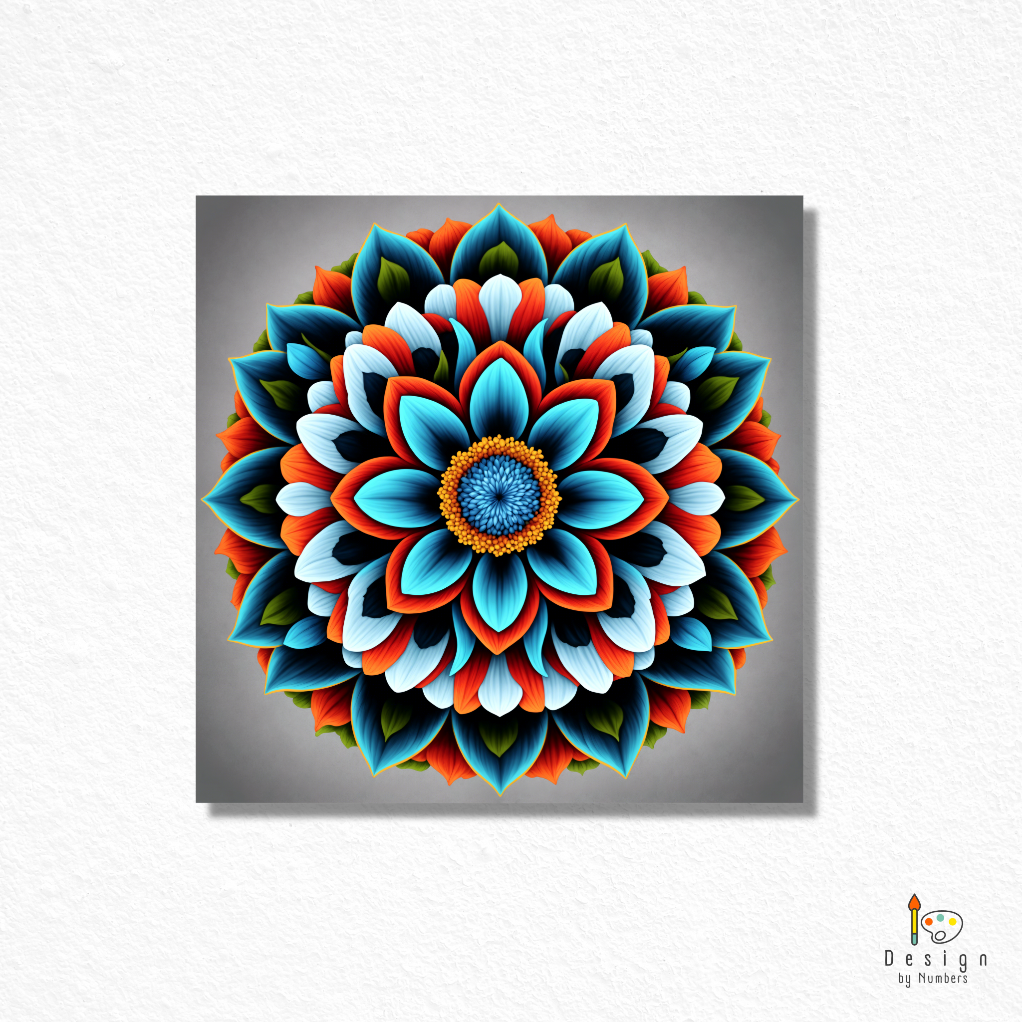 Cosmic Circle- Paint By Numbers