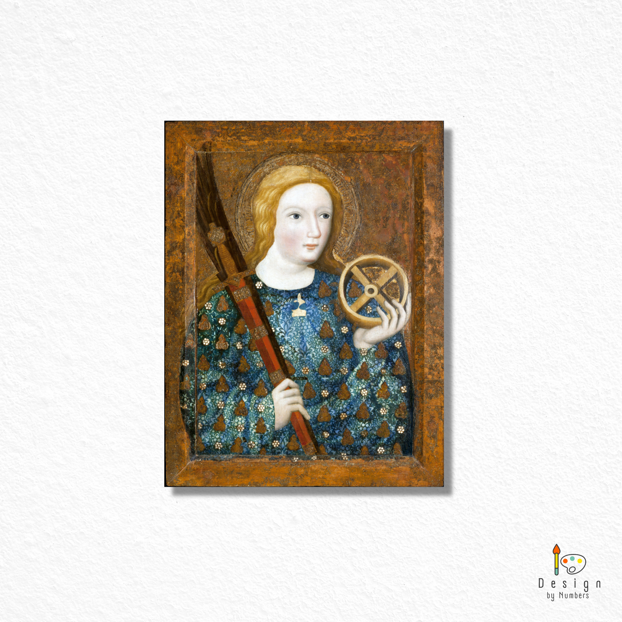 Catherine of Alexandria- Master Theodoric- Paint by Numbers