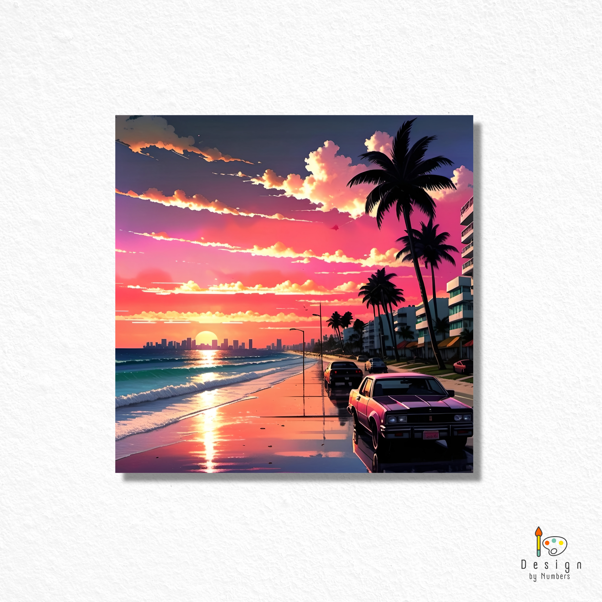 Miami- Paint By Numbers