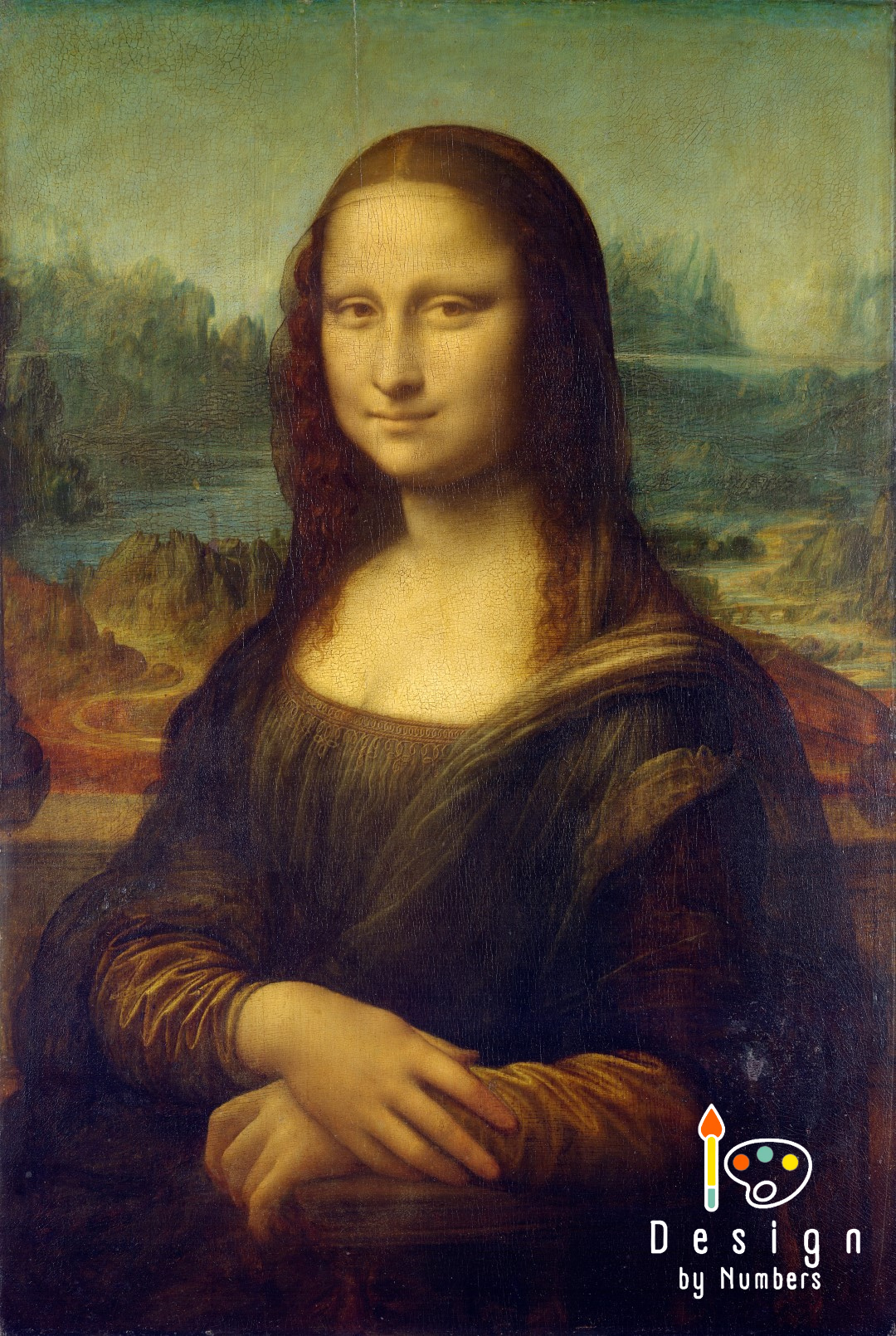 Mona Lisa- Leonardo da Vinci- Paint by Numbers