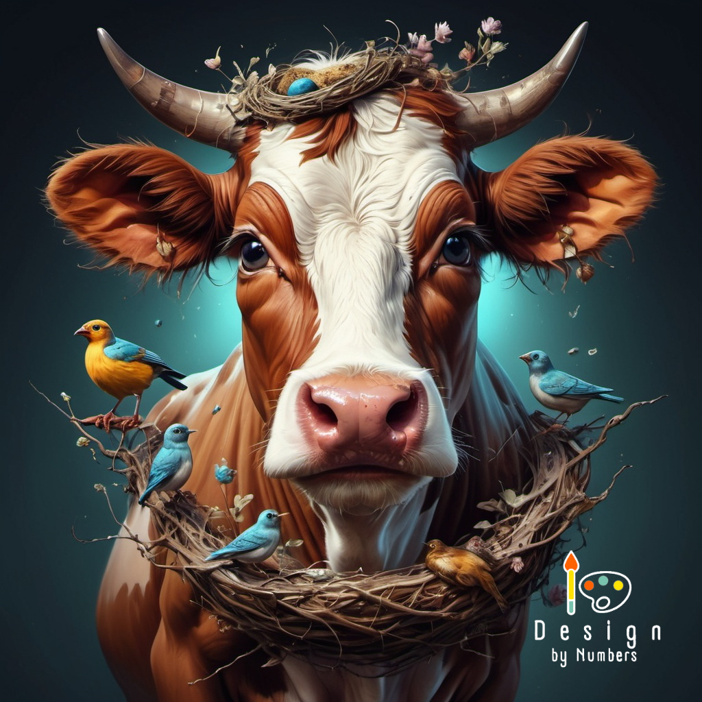 Moo Maiden- Paint By Numbers