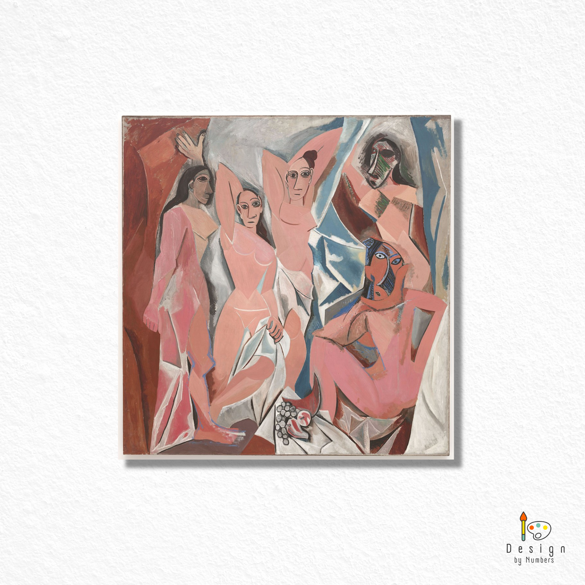 Les Demoiselles d'Avignon- Pablo Picasso- Paint by Numbers