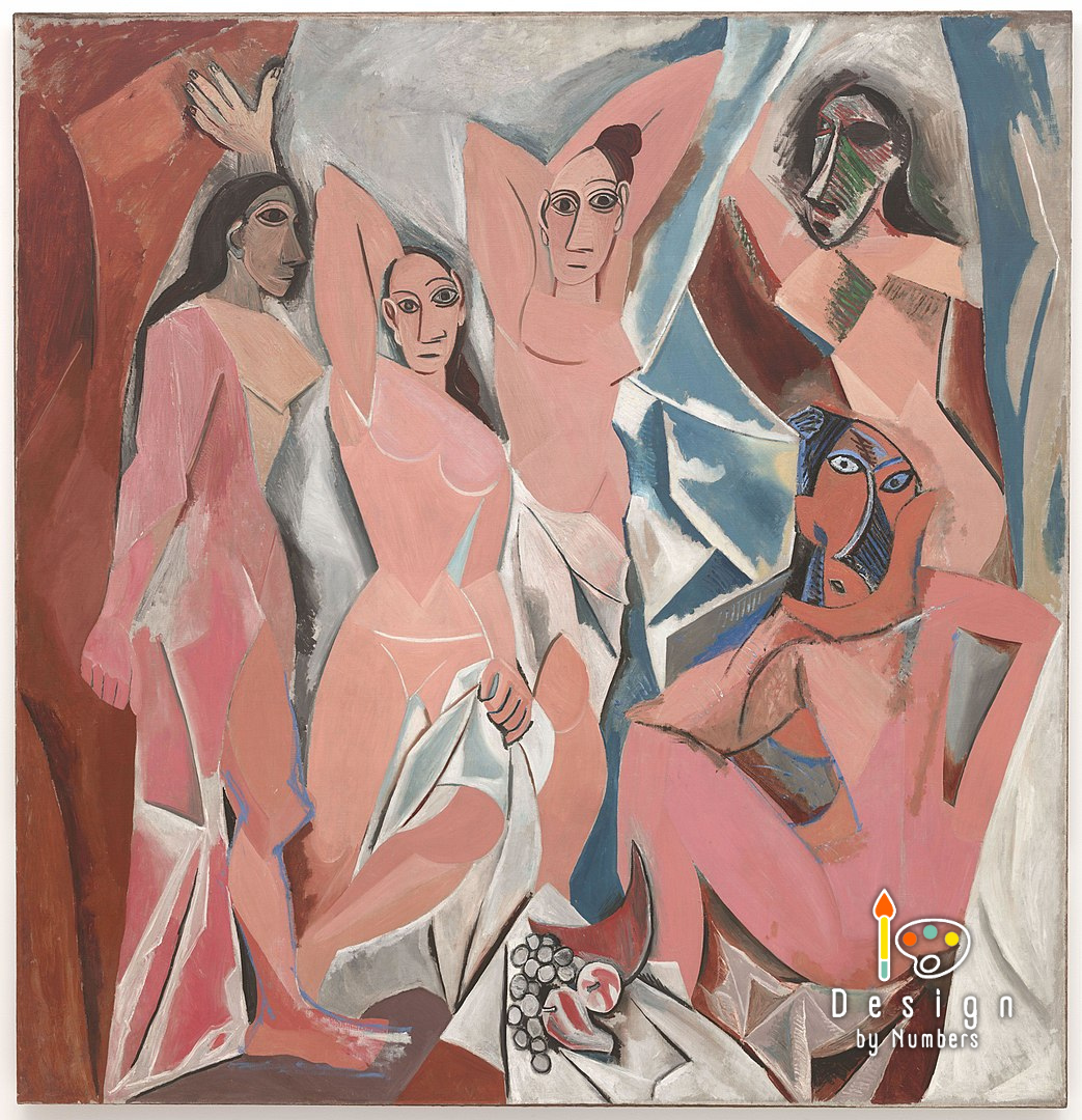 Les Demoiselles d'Avignon- Pablo Picasso- Paint by Numbers