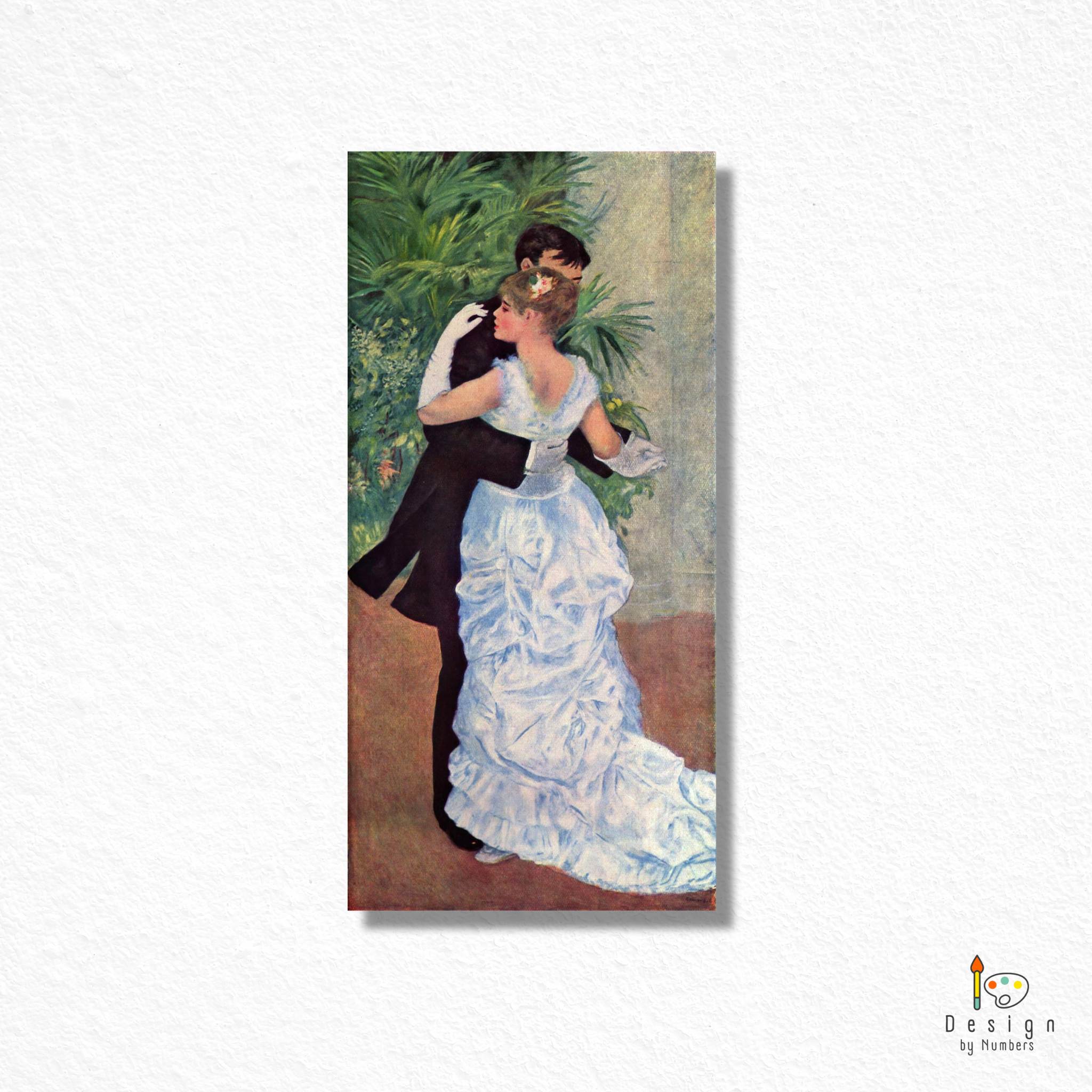 Dance in the City - Pierre-Auguste Renoir - Paint by Numbers
