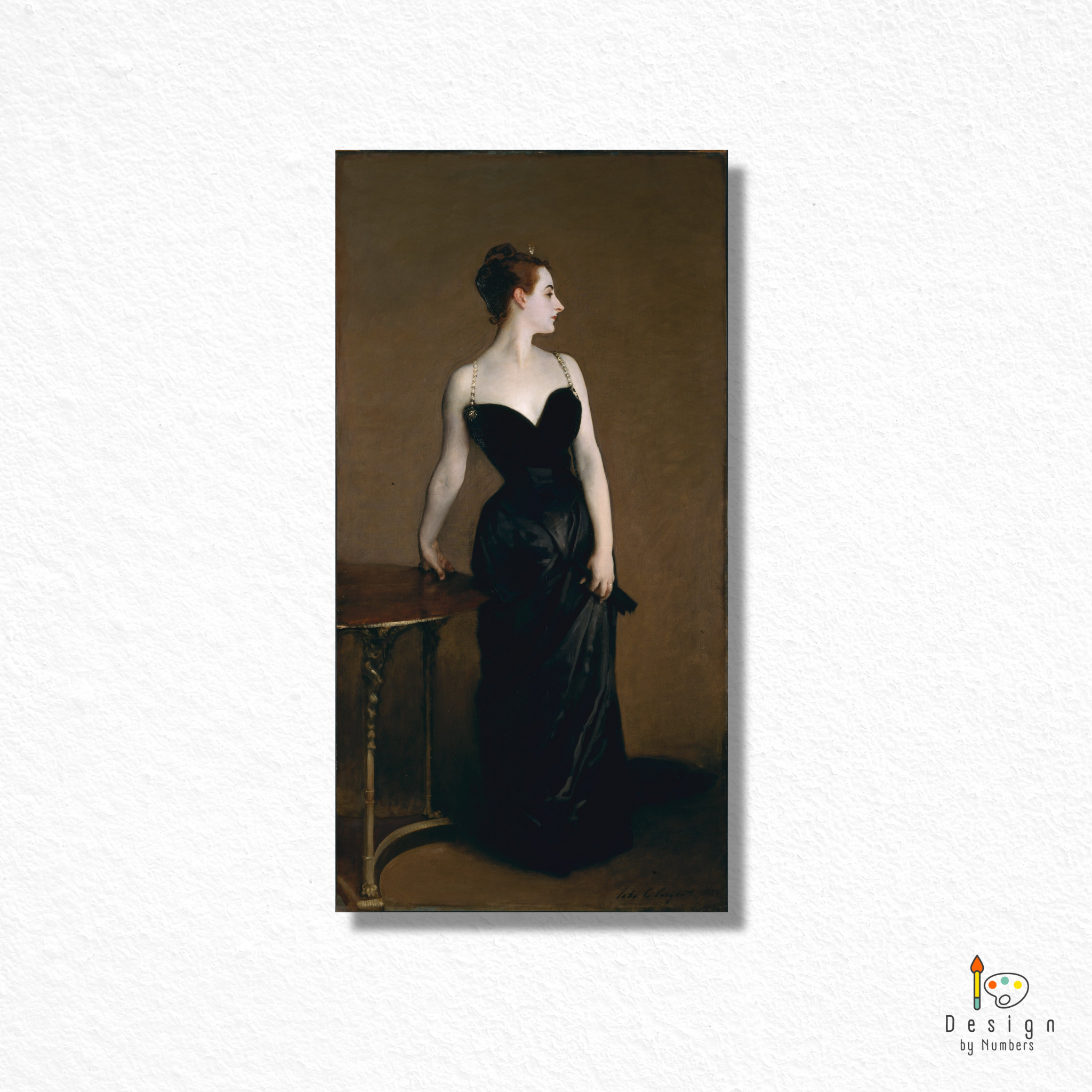 Madame X - John Singer Sargent - Paint by Numbers