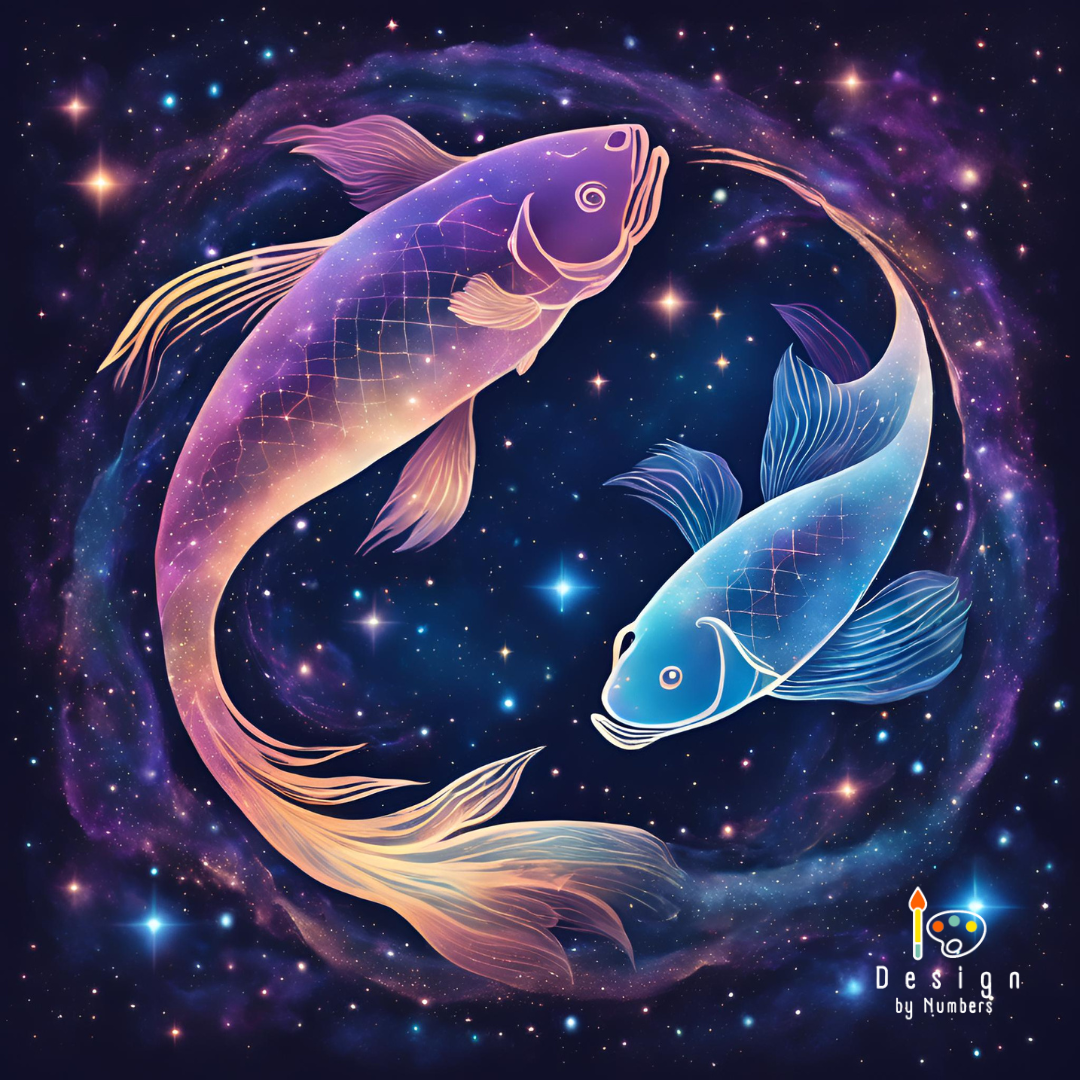 Pisces- Paint By Numbers
