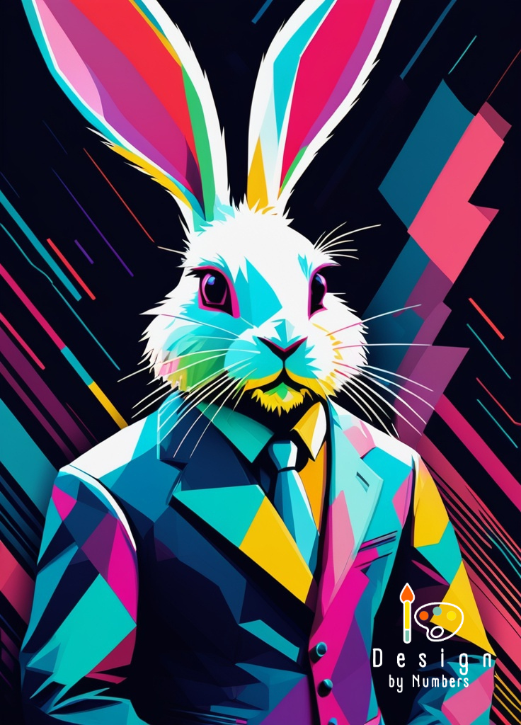 Rabbit Boss- Paint By Numbers