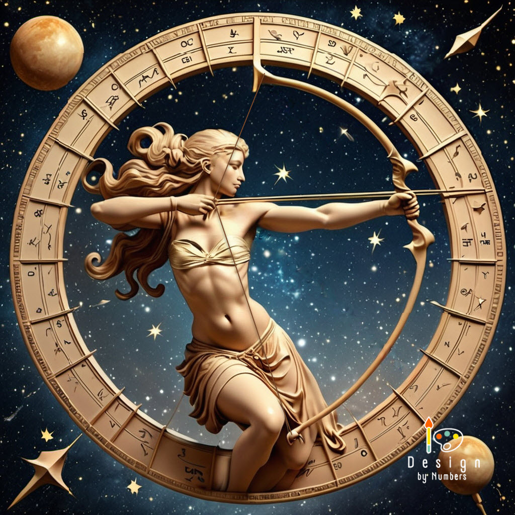 Sagittarius- Paint By Numbers