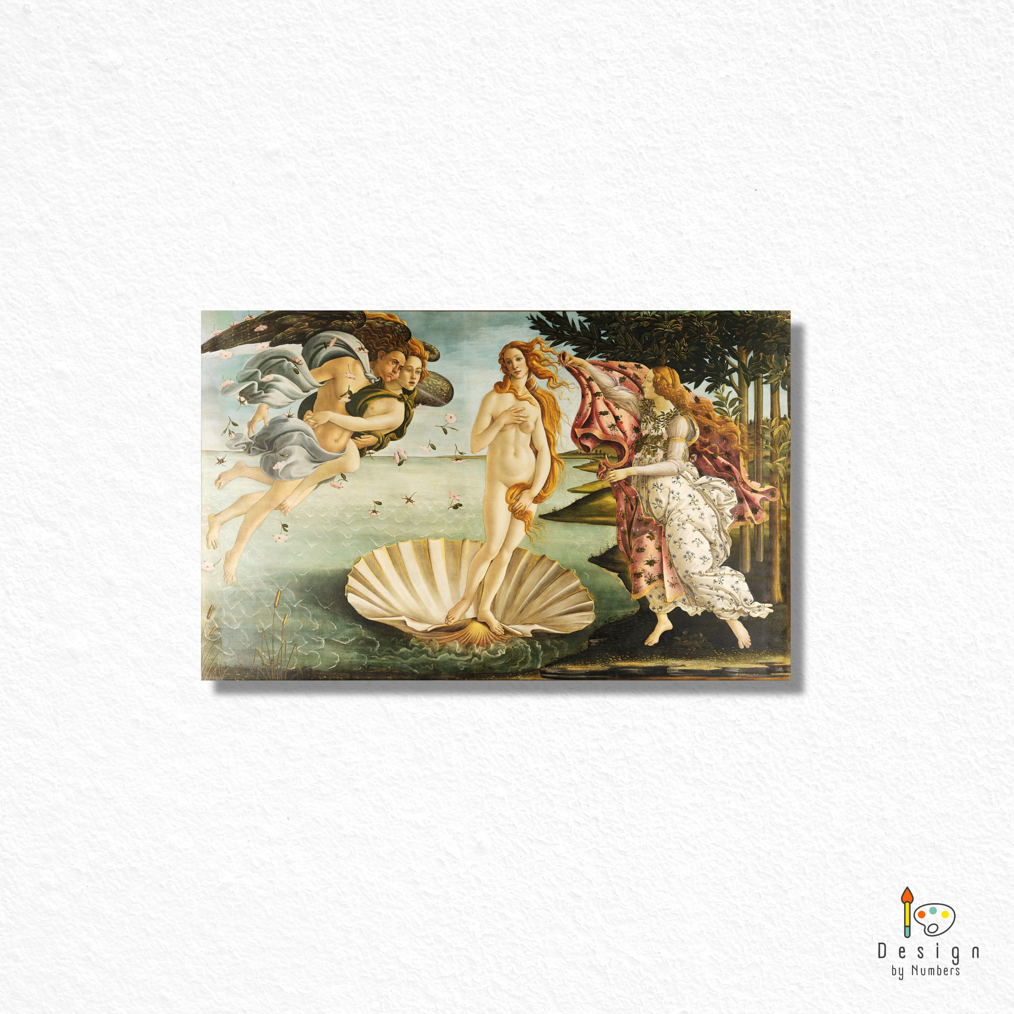 La Nascita di Venere (The Birth of Venus)- Sandro Botticelli- Paint by Numbers