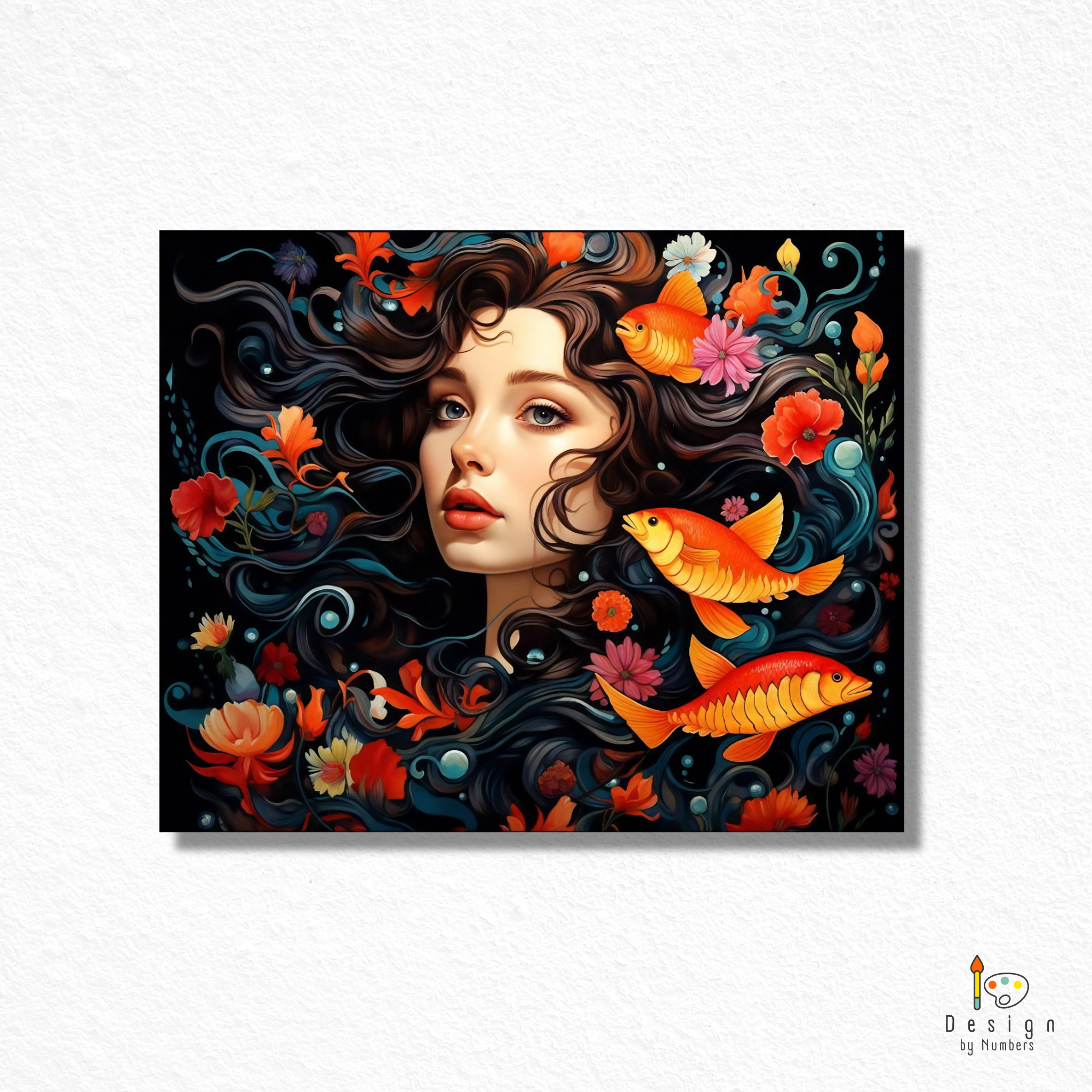 Serene Siren- Paint by Numbers