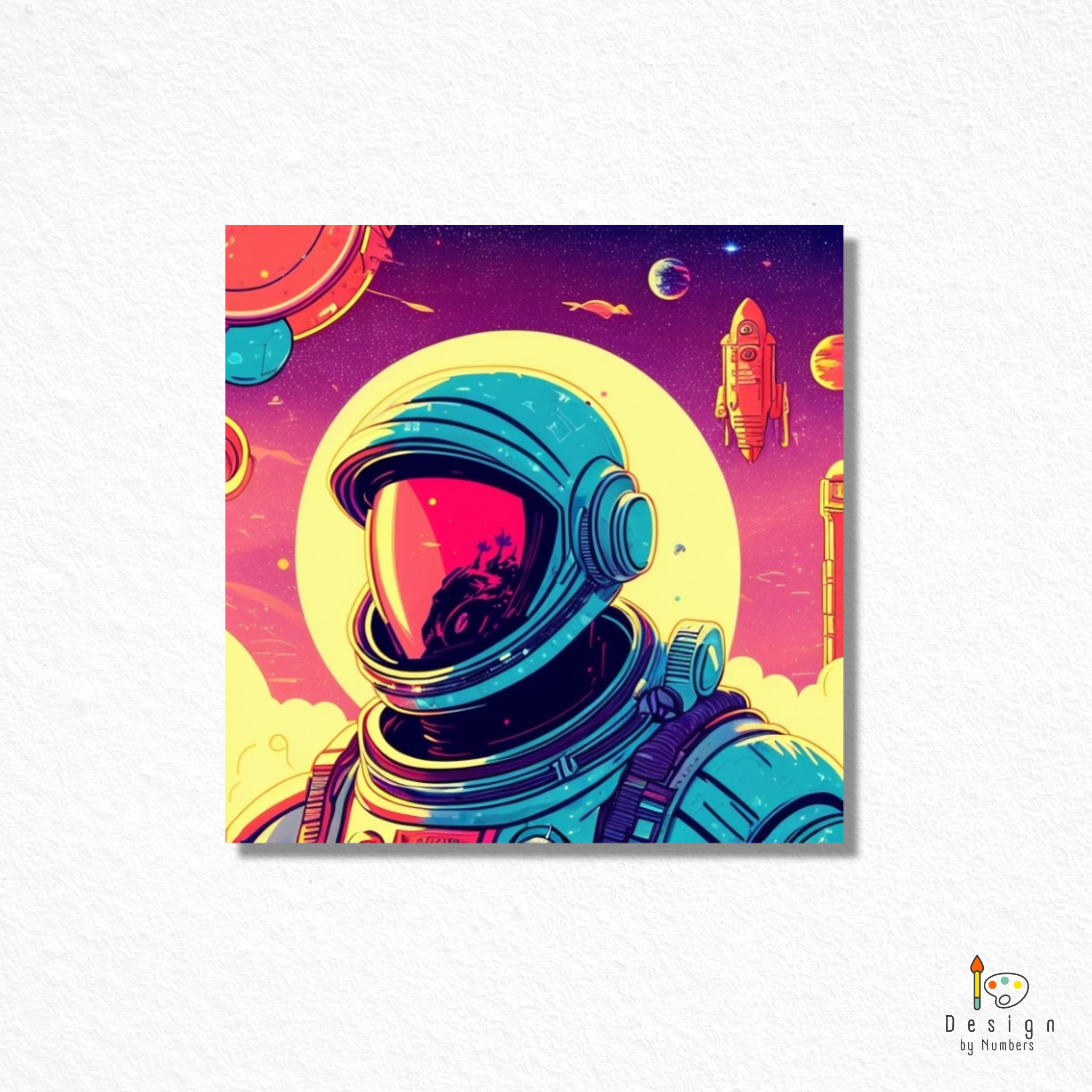 Journey to Mars- Paint By Numbers