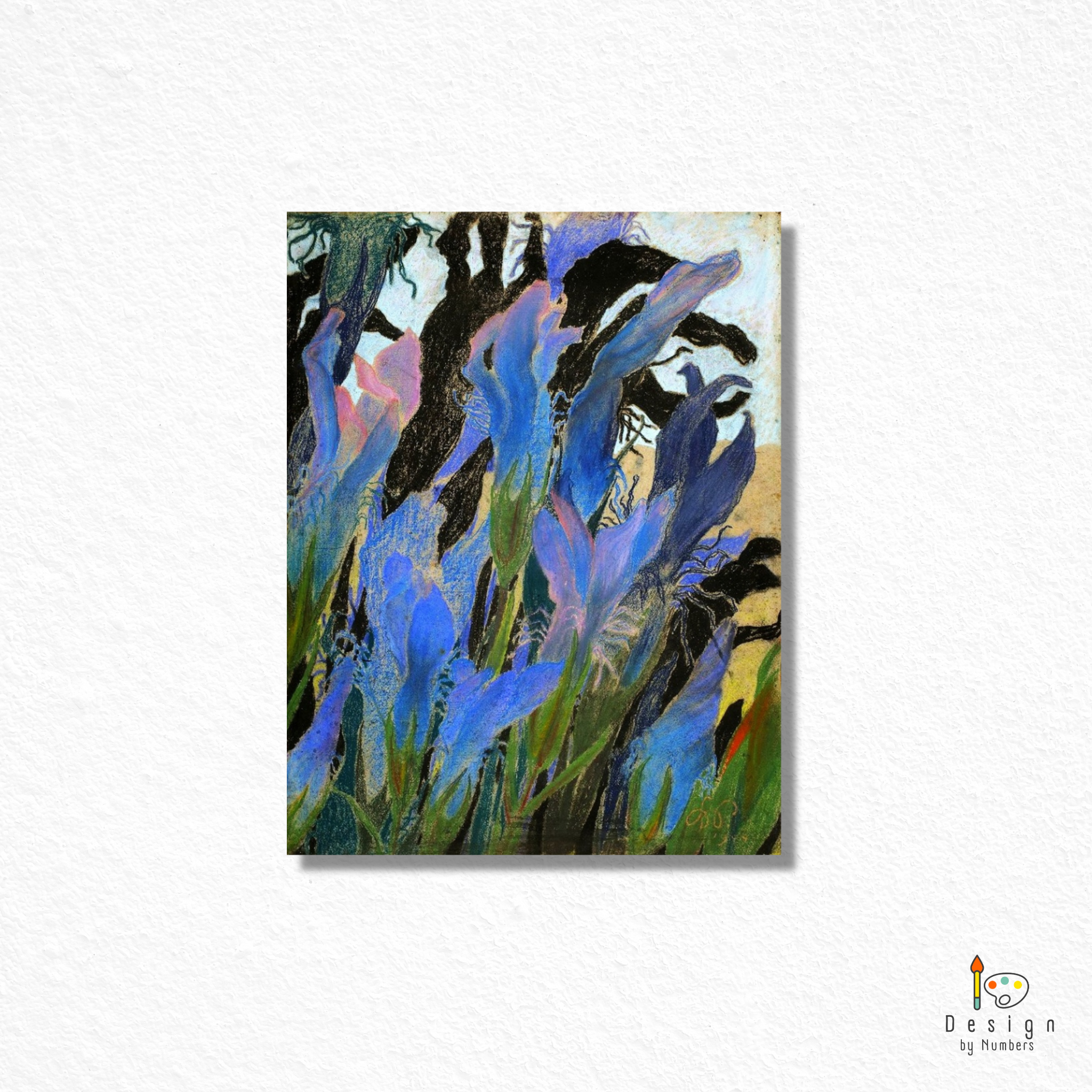 Irises- Stanislaw Wyspianski- Paint by Numbers