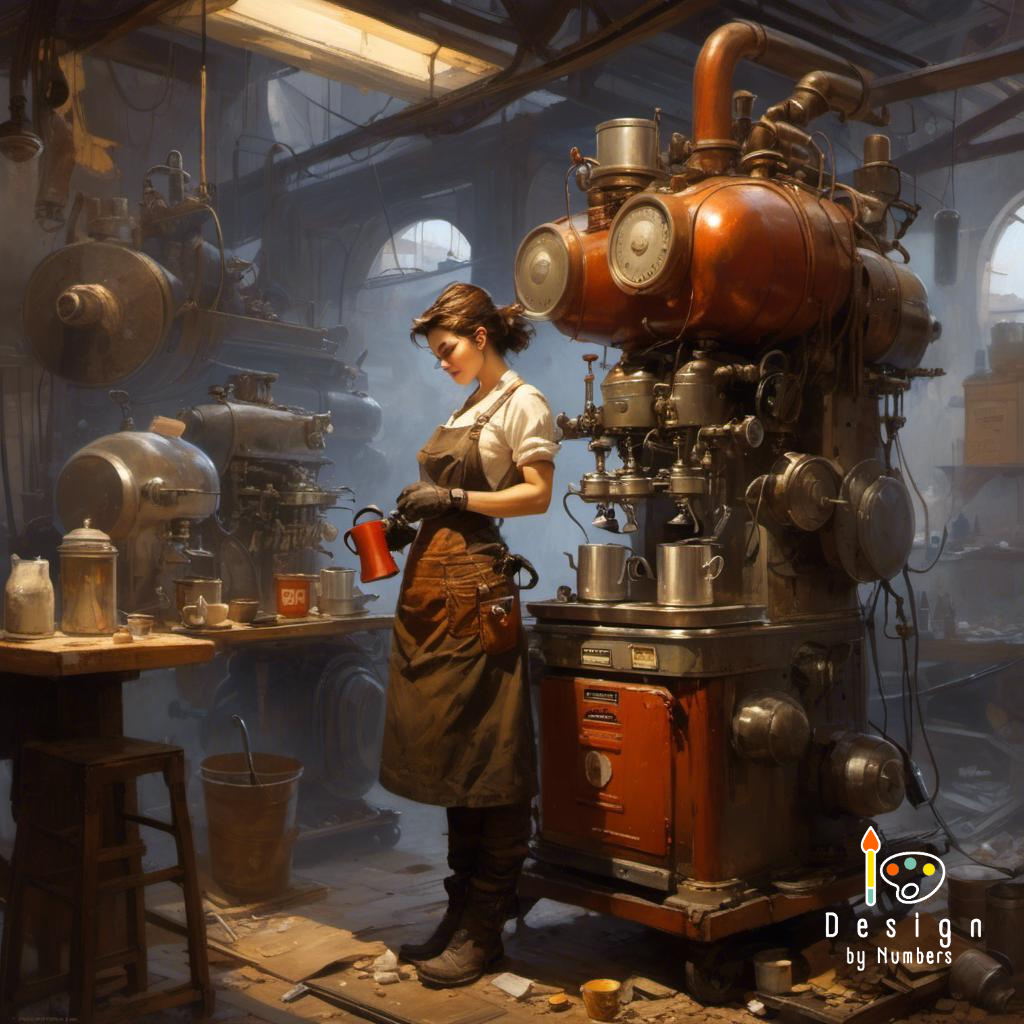 Suzy Clockwork- Paint By Numbers