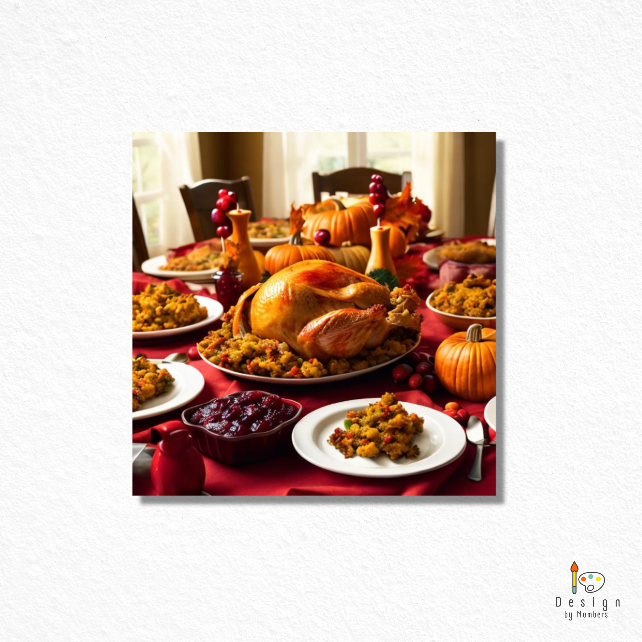 Stuffing Surprise- Paint By Numbers