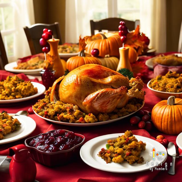 Stuffing Surprise- Paint By Numbers