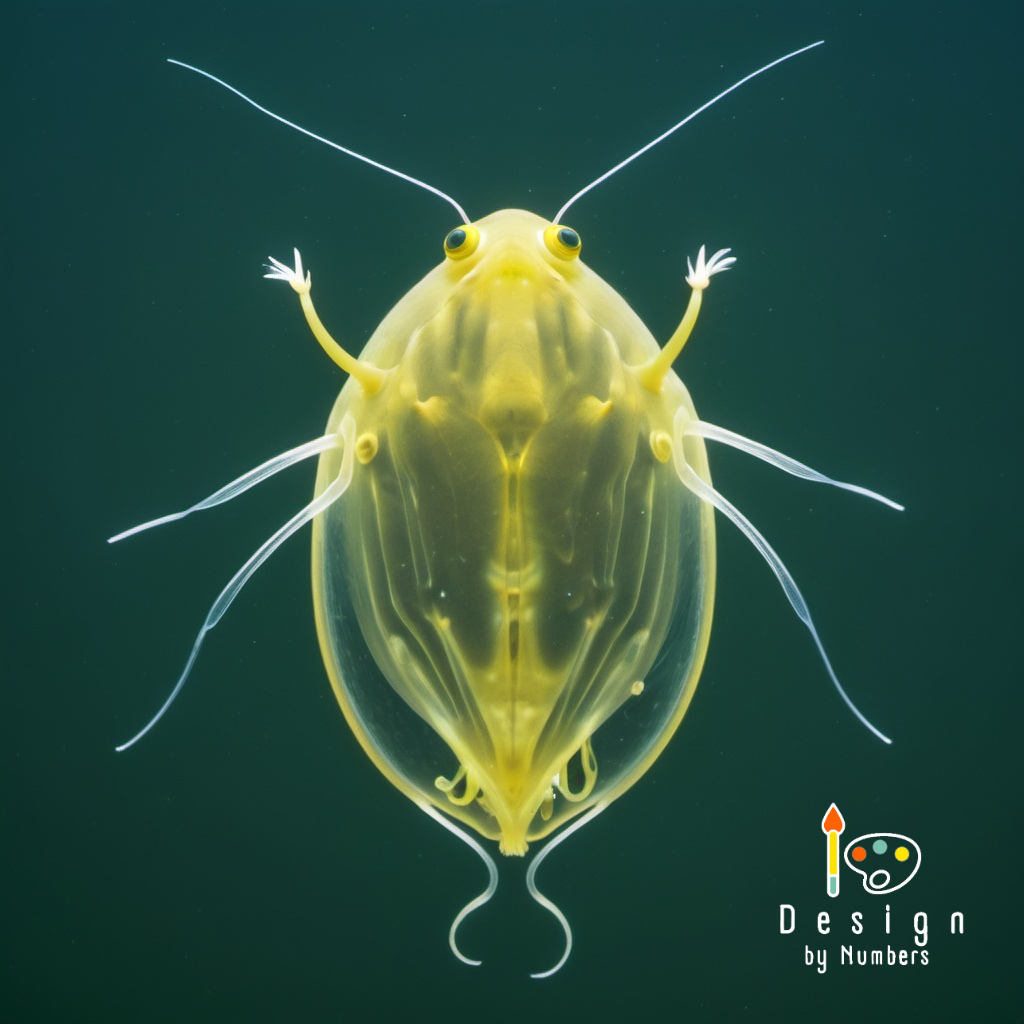 The Water Flea- Paint By Numbers