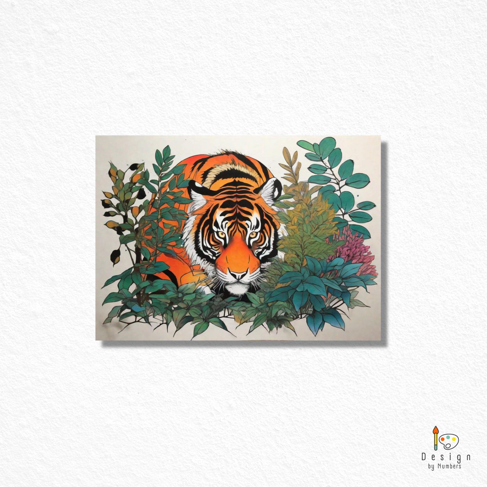 Bush Tiger- Paint By Numbers